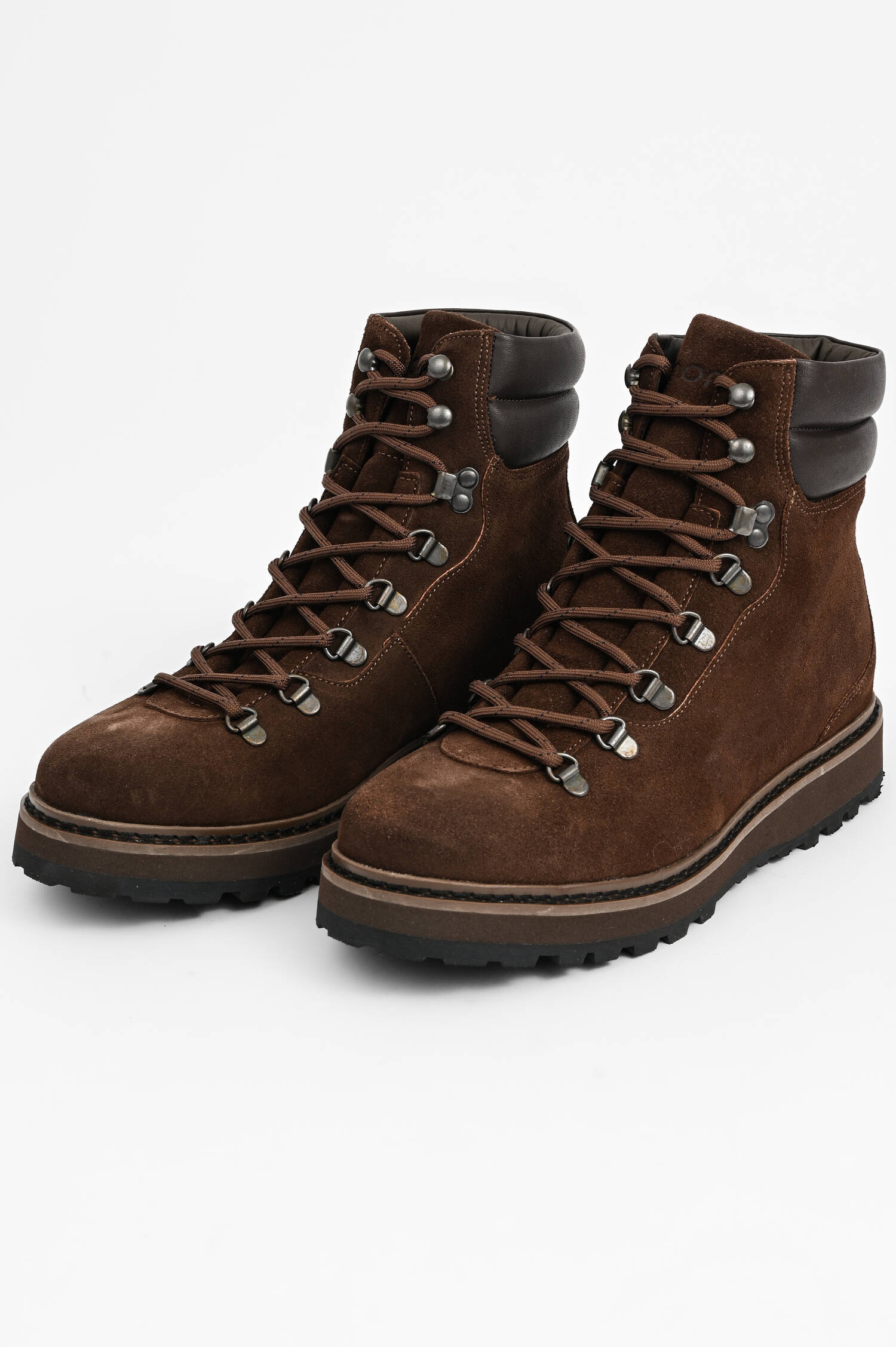 Veloursleder-Wanderschuh in Chocolate Black Veloursleder-Wanderschuh in Chocolate Black