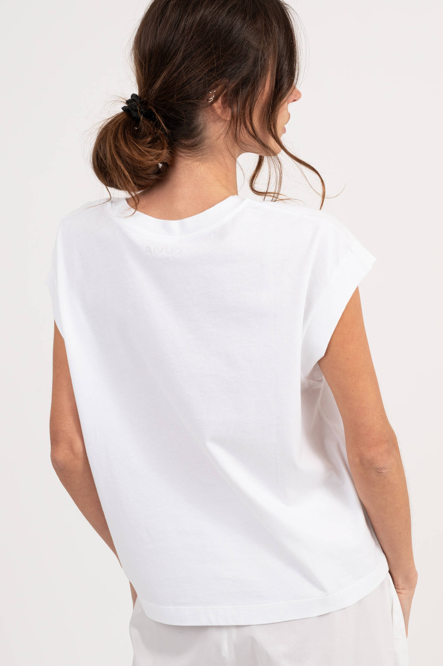 Boxy T-Shirt in Weiß