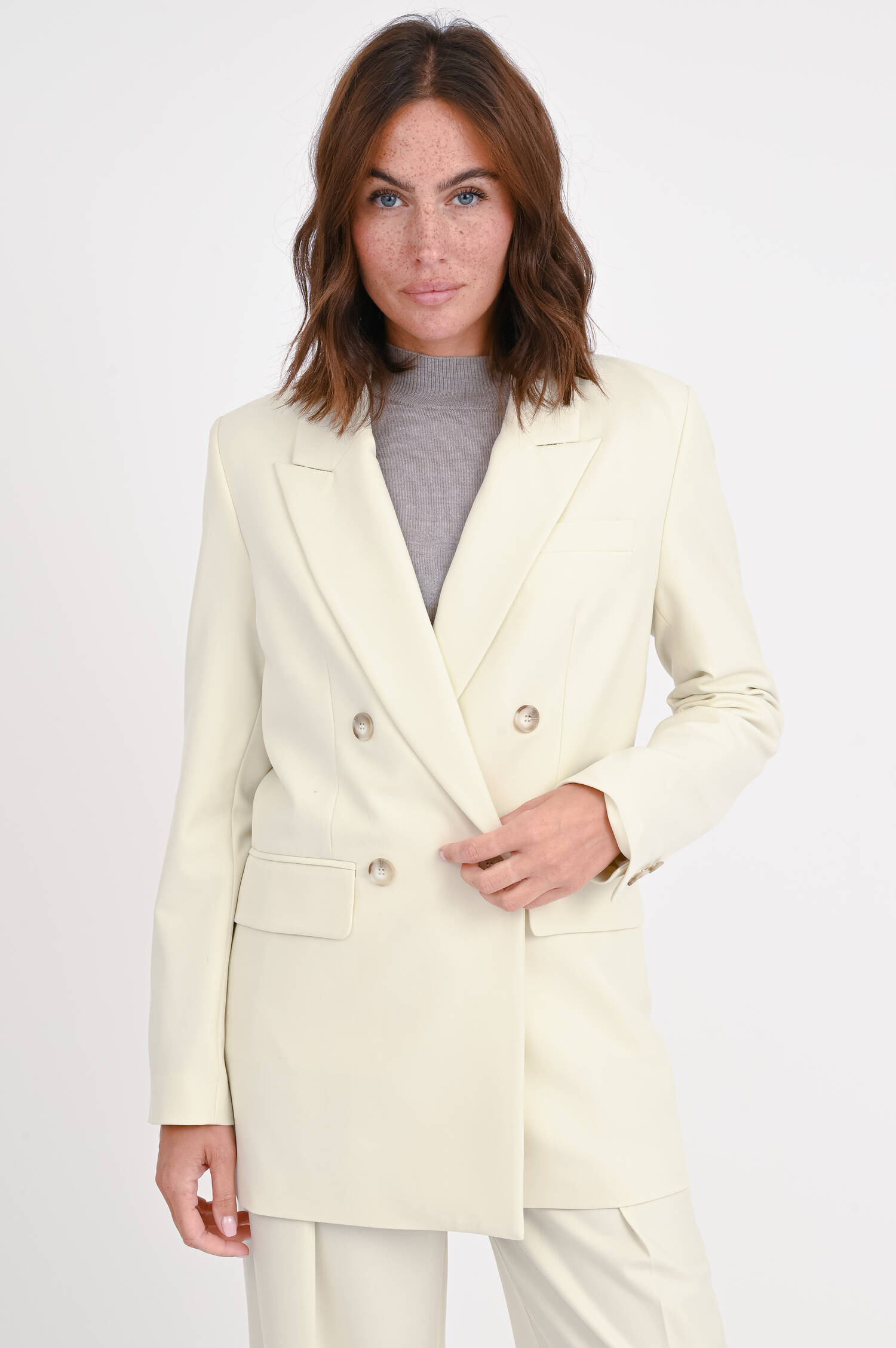 Oversize Blazer AVIANE in Creme