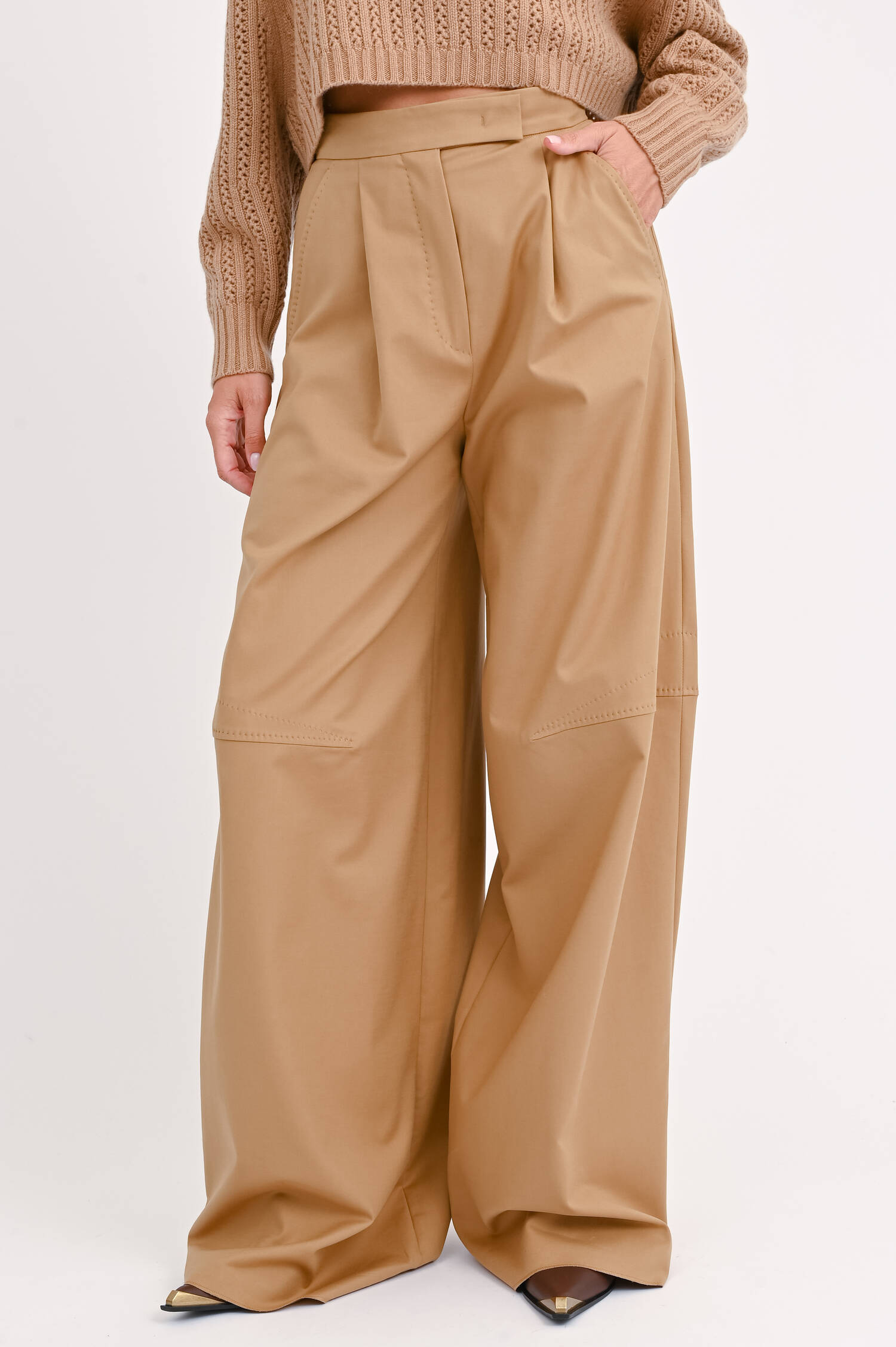 Hose AVORIAZ in Camel