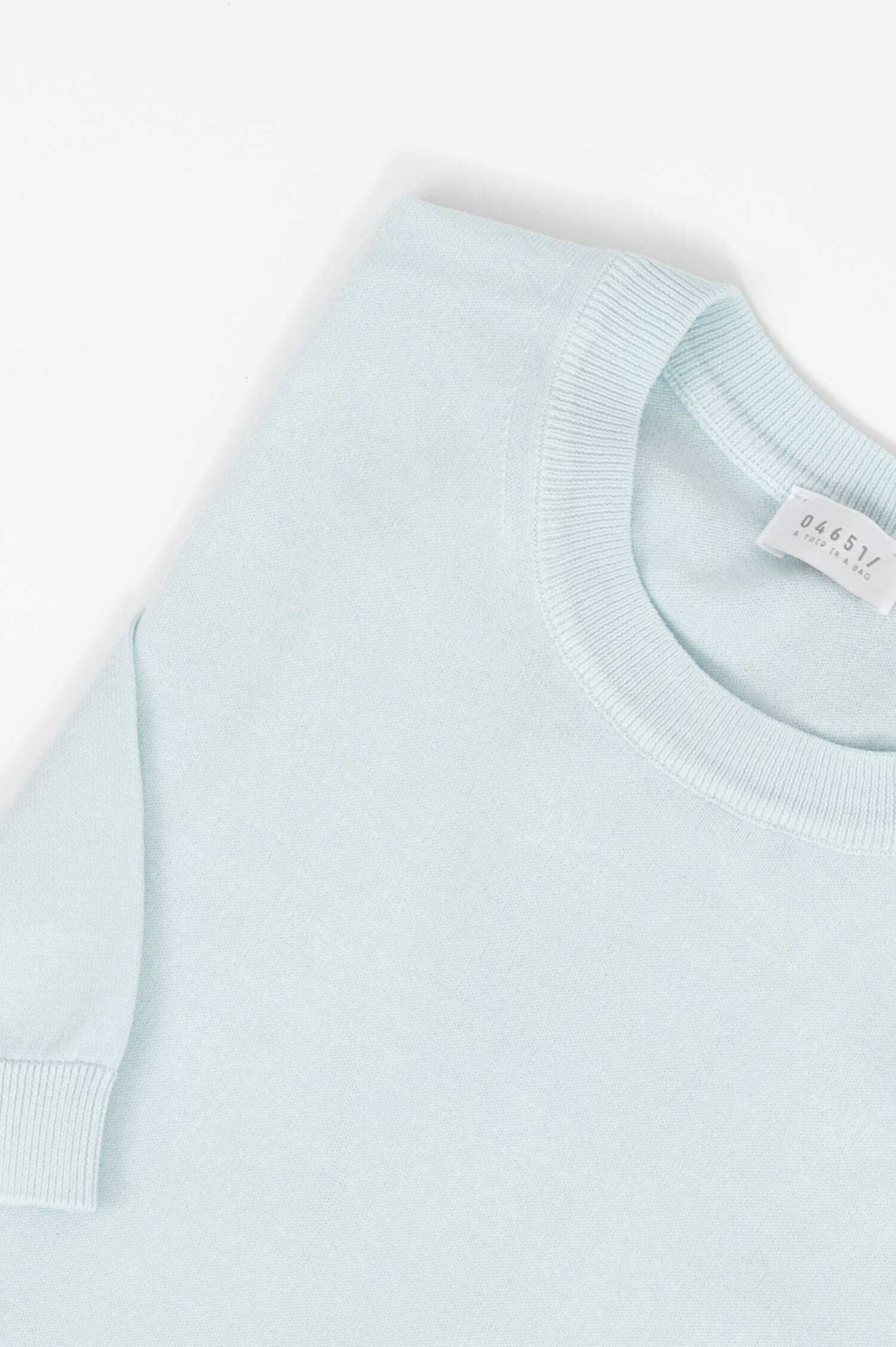 T-Shirt PIMA COTTON TEE in Hellblau