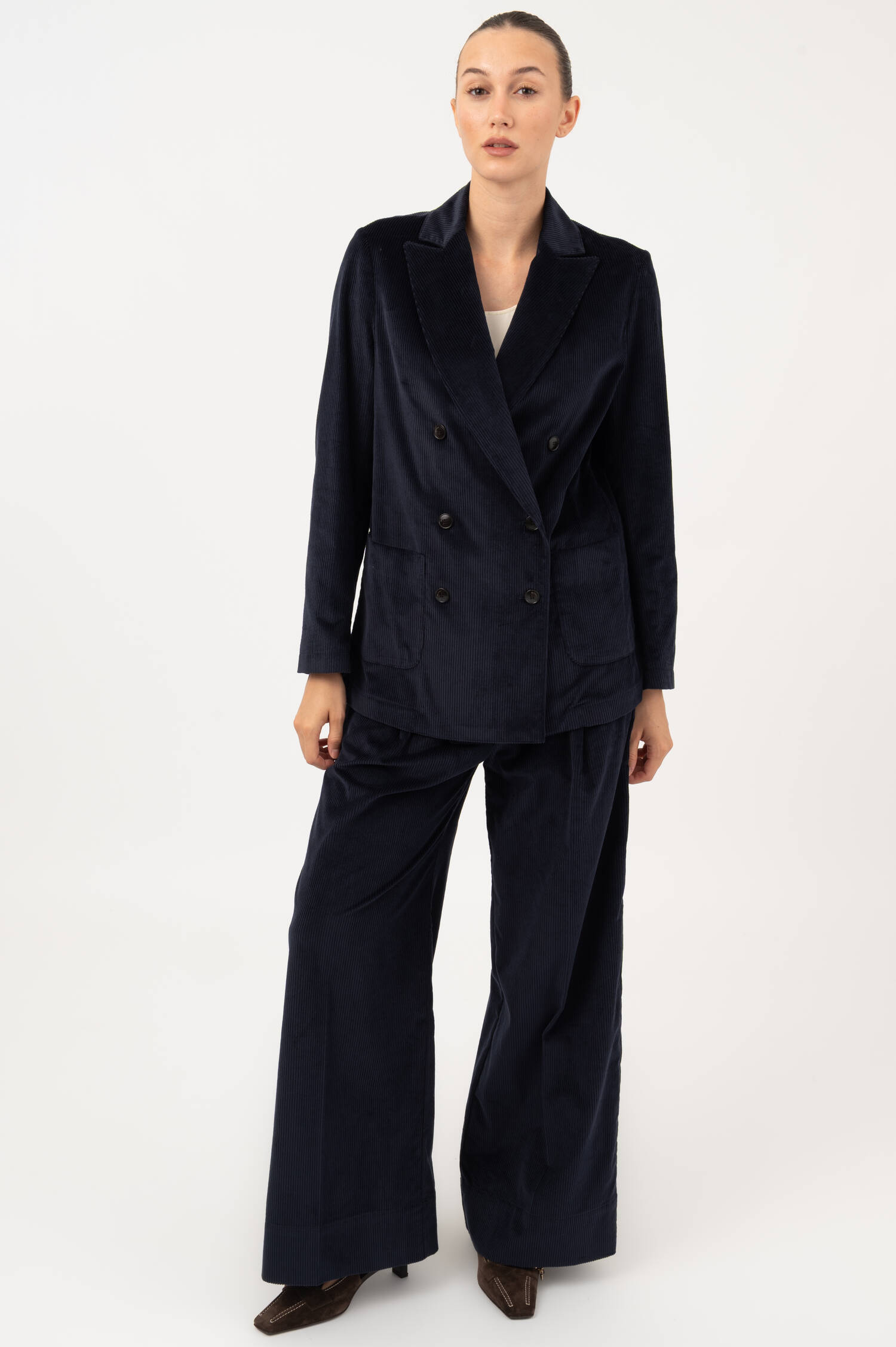 Spitzrevers Cord-Blazer in Navy Spitzrevers Cord-Blazer in Navy