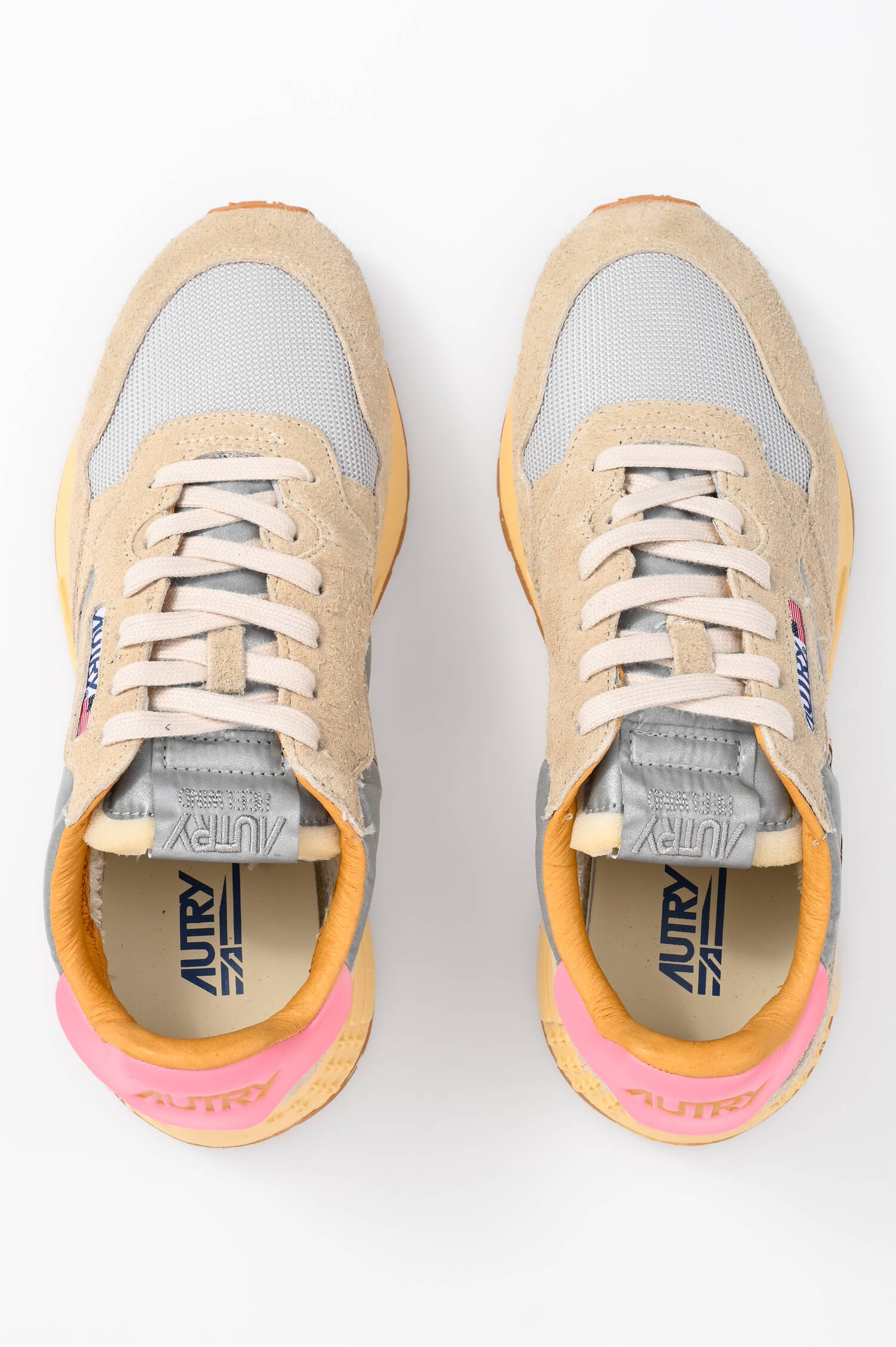 Sneaker REELWIND LOW in Silber/Pink/Beige Sneaker REELWIND LOW in Silber/Pink/Beige