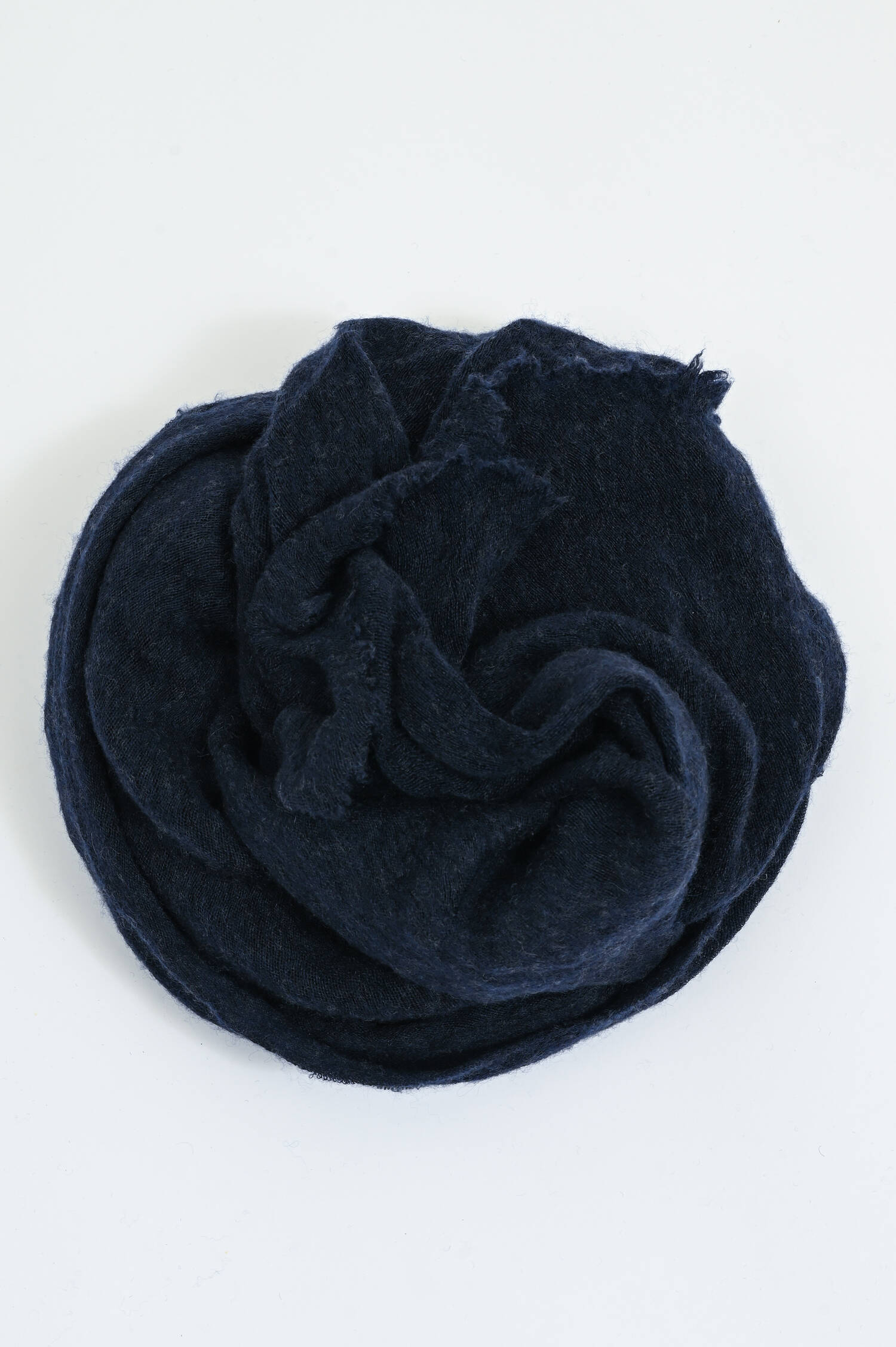 Schal aus reinem Cashmere in Navy