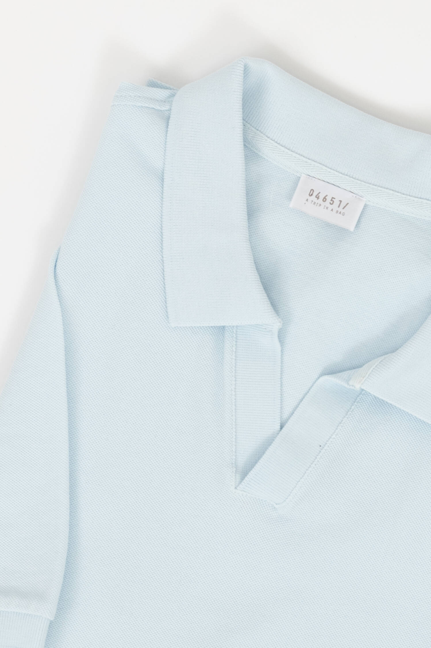 Poloshirt PIQUE JOHNNY in Hellblau