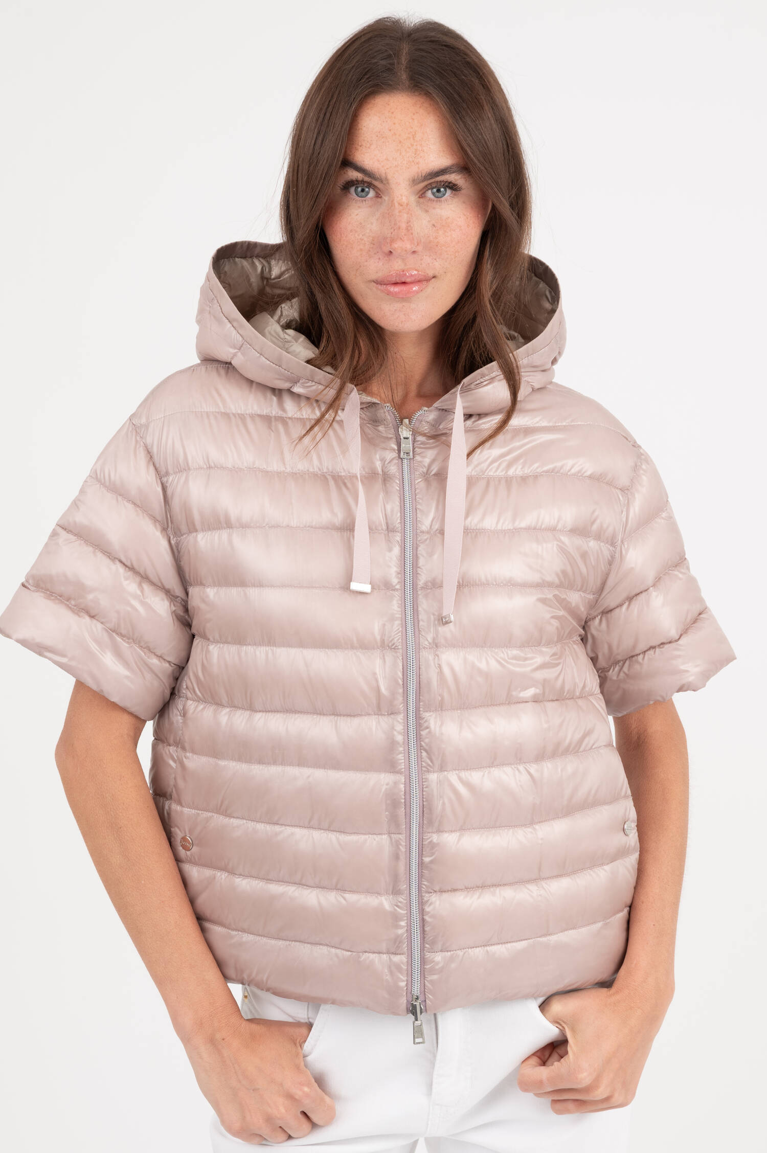 Wendegilet in Rosé/Beige Wendegilet in Rosé/Beige