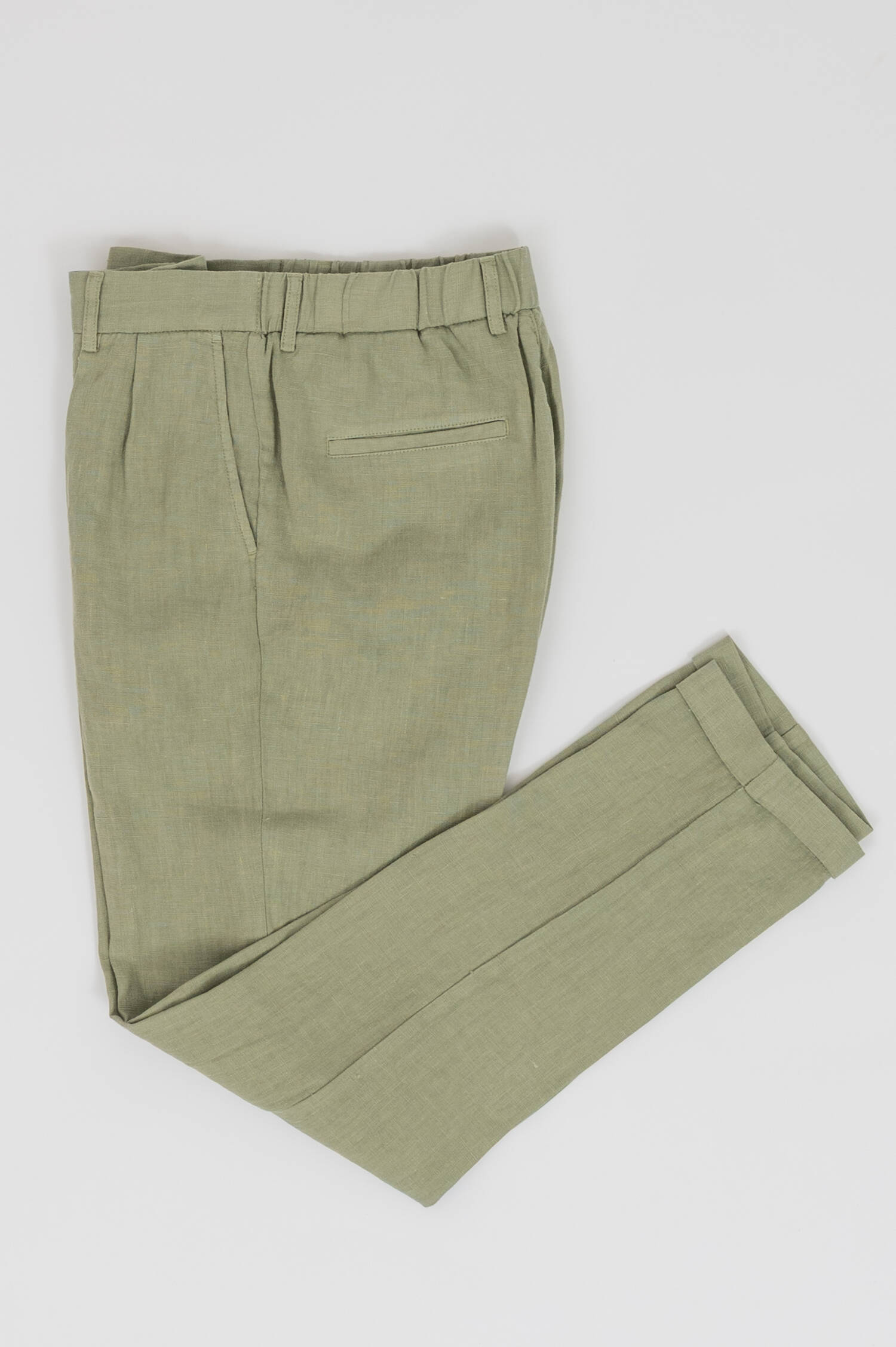 Hose LINEN PANTS in Sagegrün