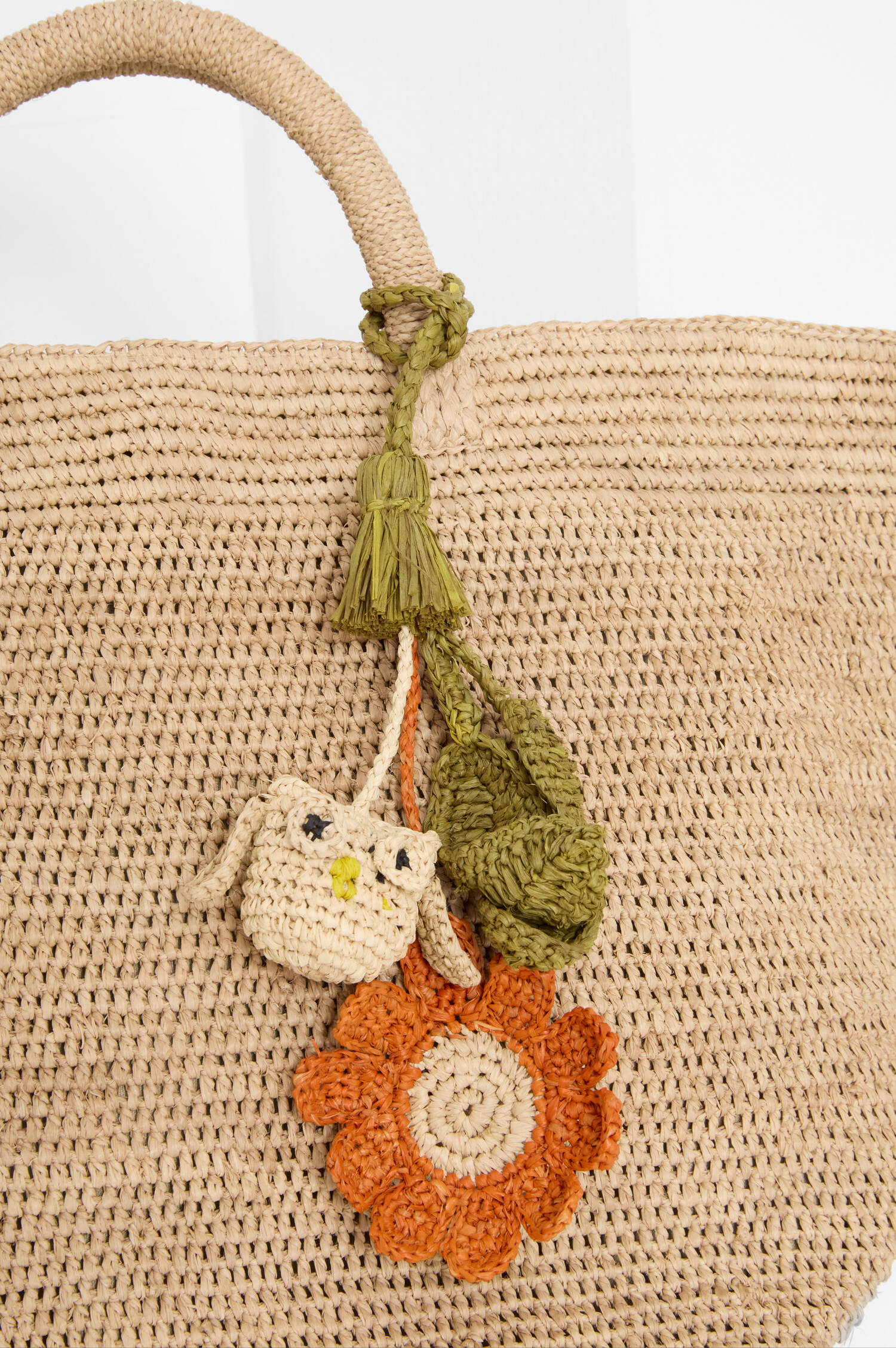 Anhänger BAG CHARM WHITE OWL in Natur Anhänger BAG CHARM WHITE OWL in Natur