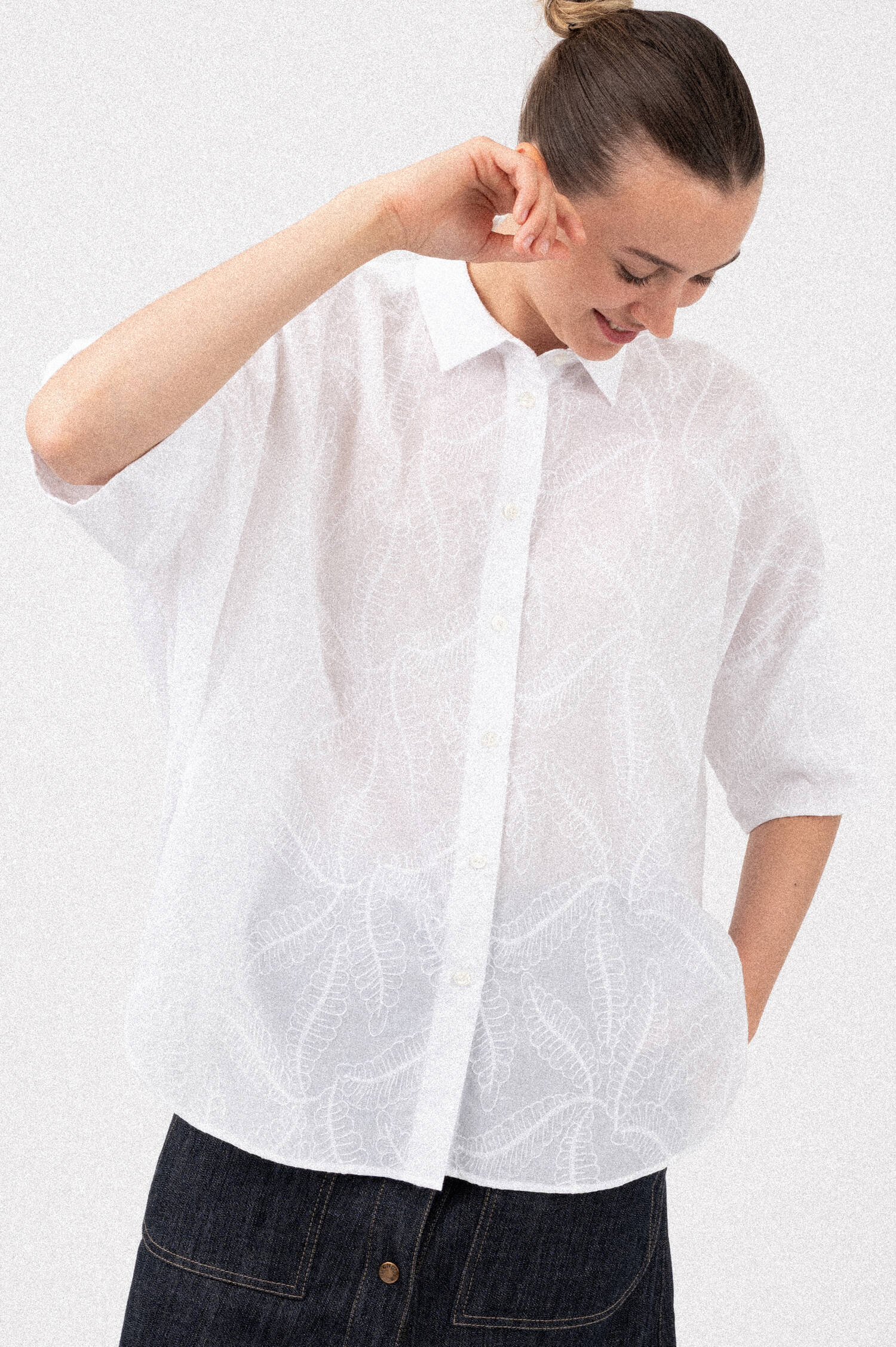 Bluse BIANCA in Weiß