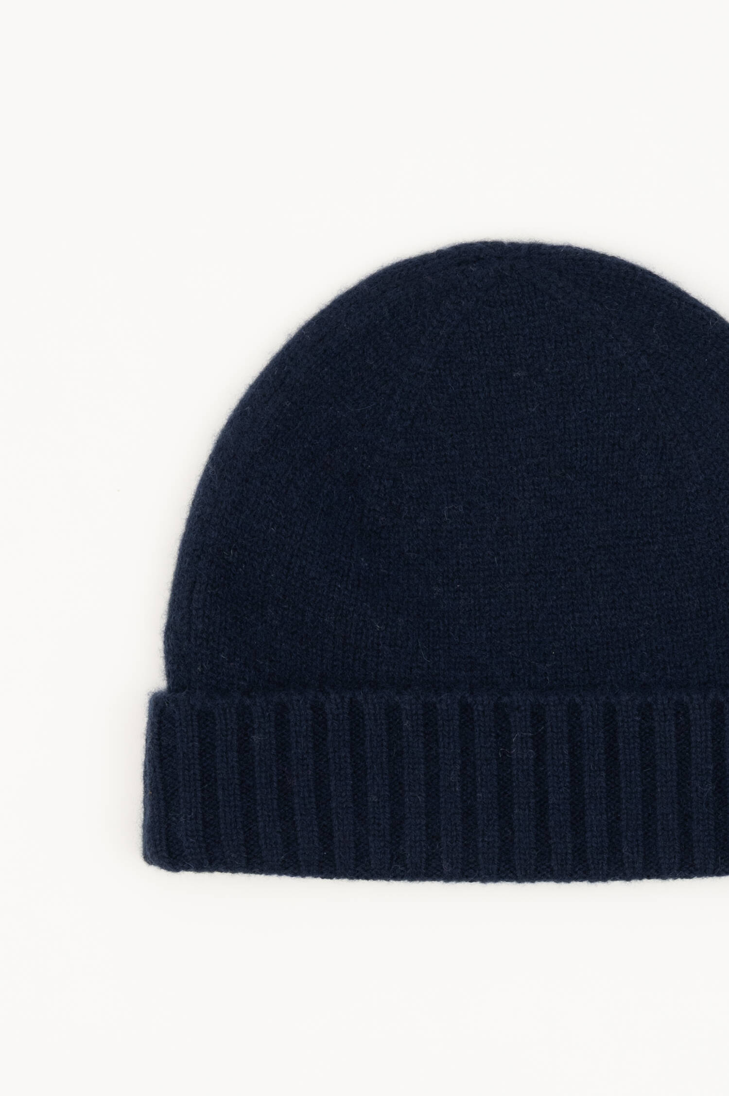 Cashmere-Beanie in in Navy