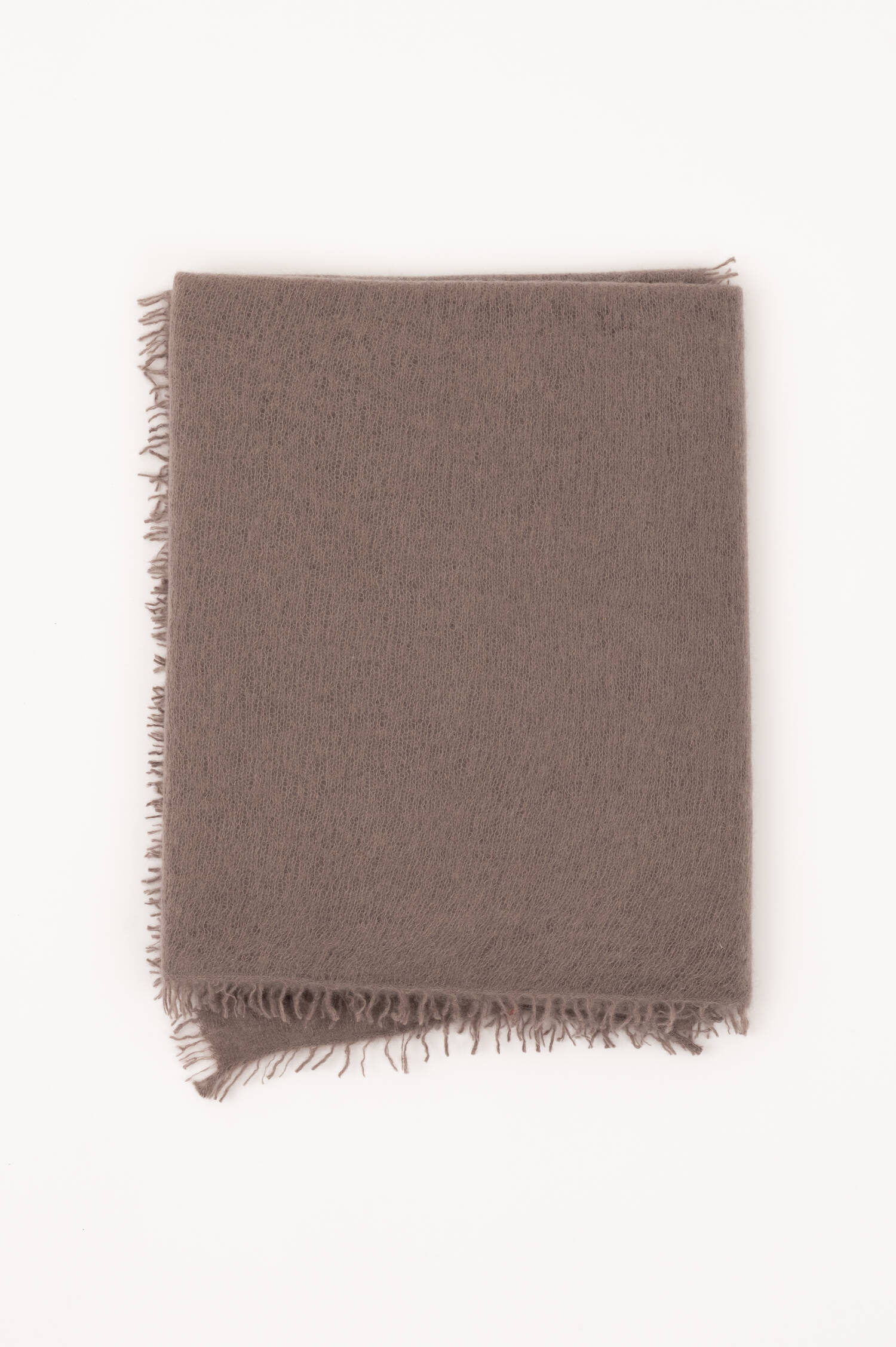 Cashmere Schal in Schlamm