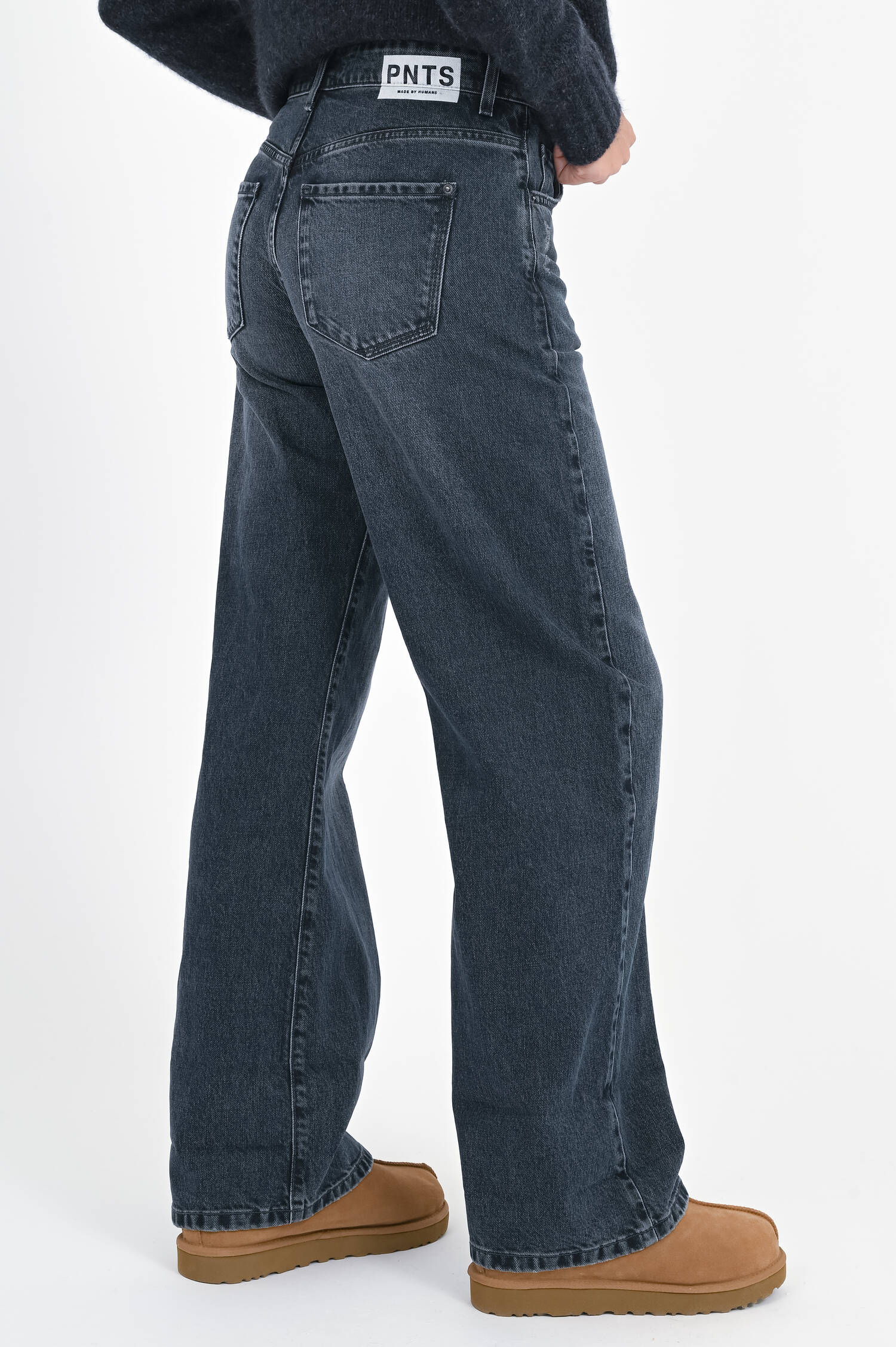 Wide Leg Denim THE LOOSE in Dark Blue Wide Leg Denim THE LOOSE in Dark Blue