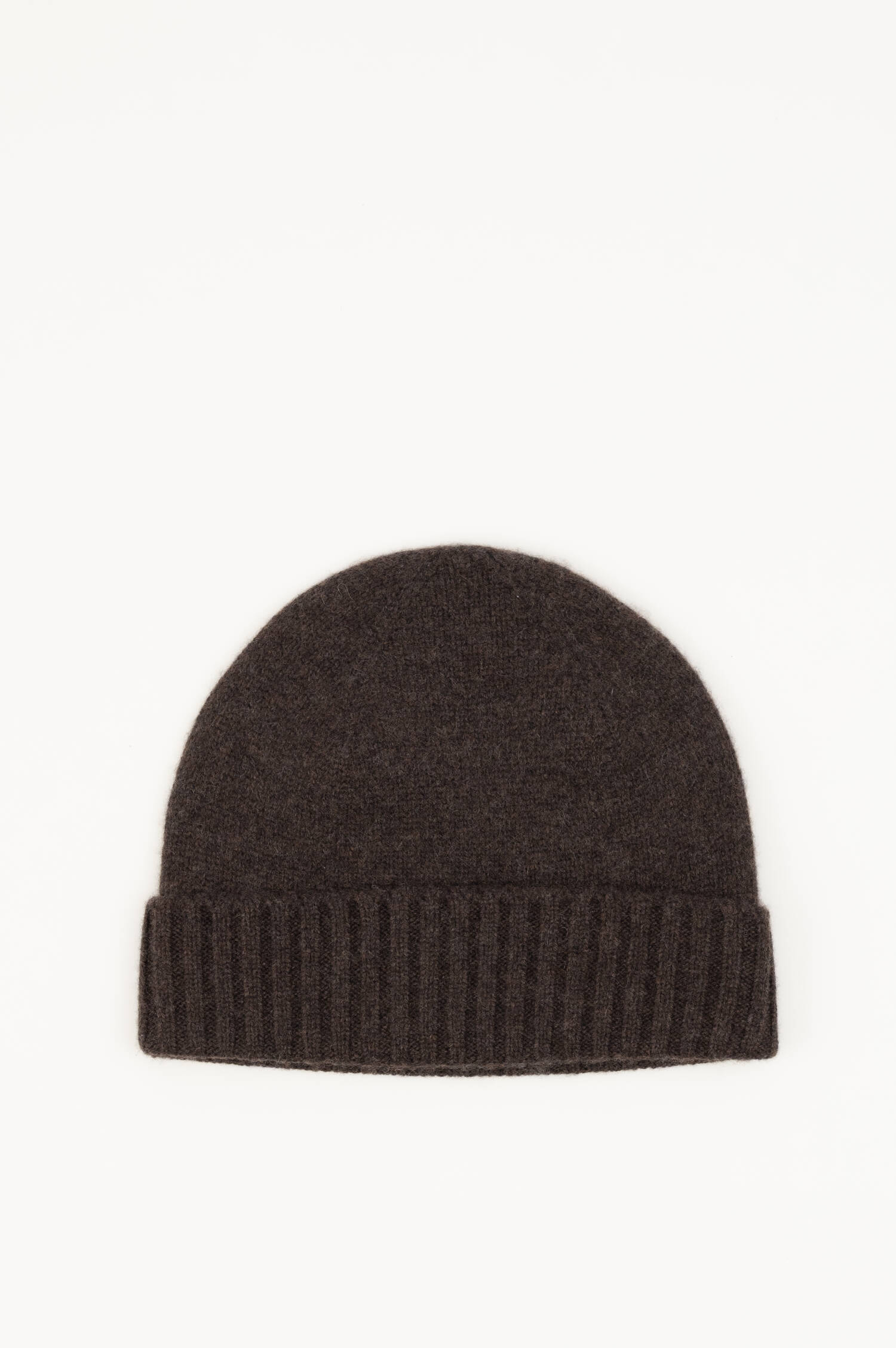 Cashmere-Beanie in Braun