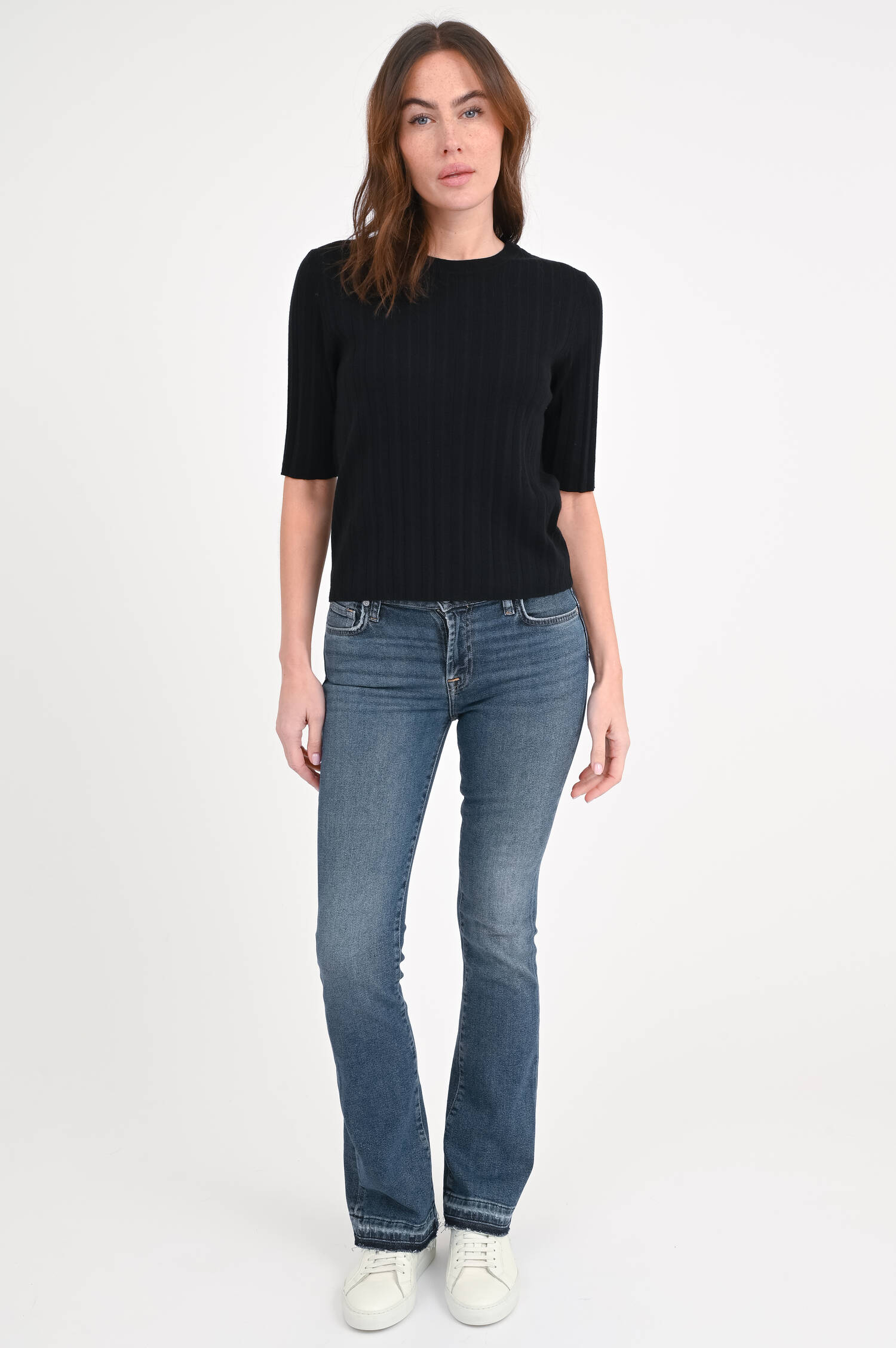 Bootcut Jeans BAY in Mittelblau Bootcut Jeans BAY in Mittelblau