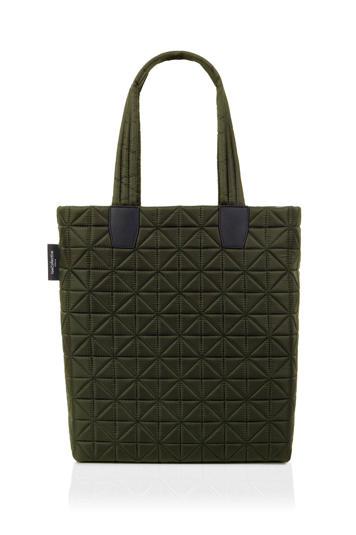 Gesteppter VEE SHOPPER in Oliv