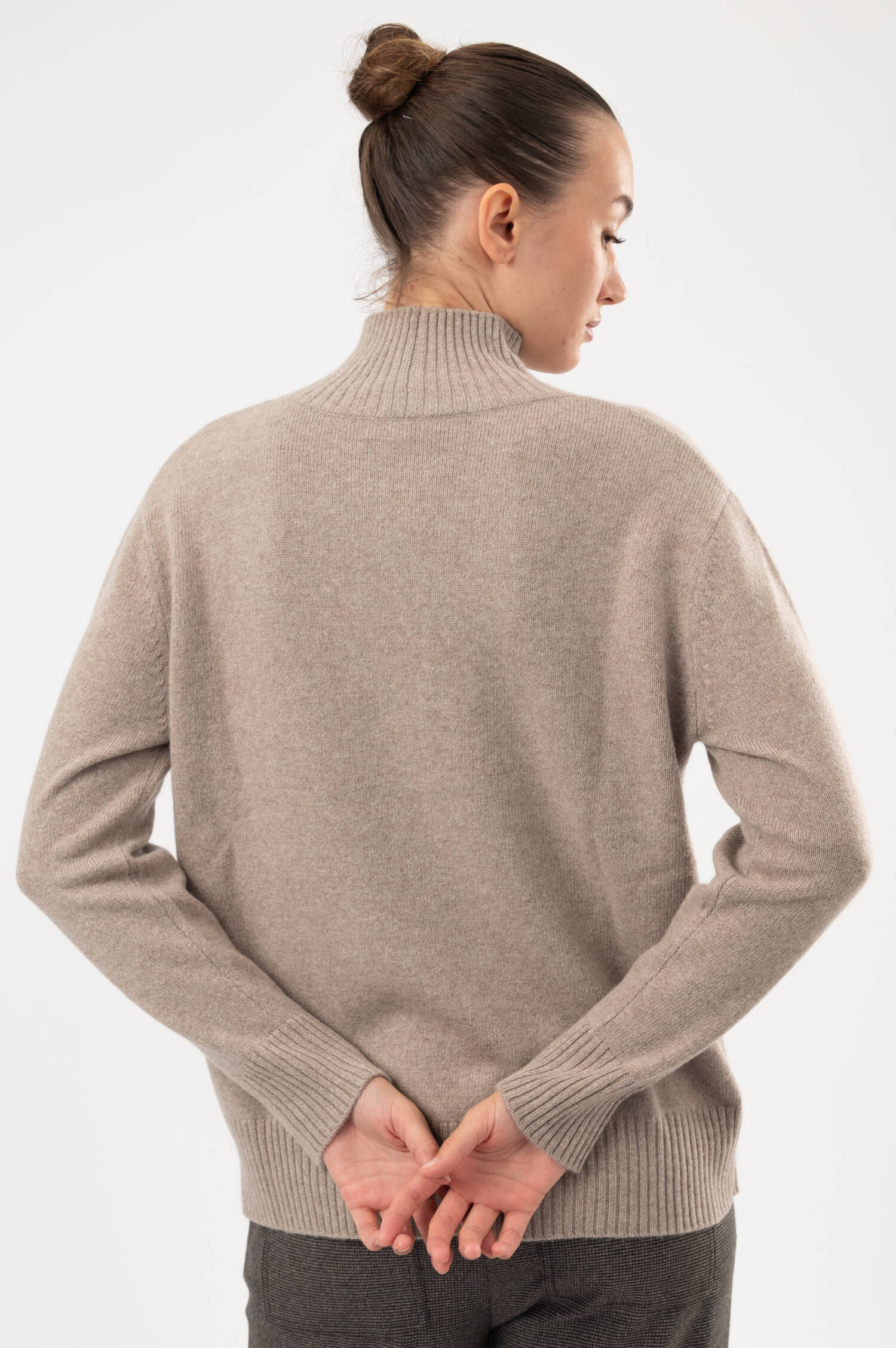 Chashmere-Pullover in beige Chashmere-Pullover in beige