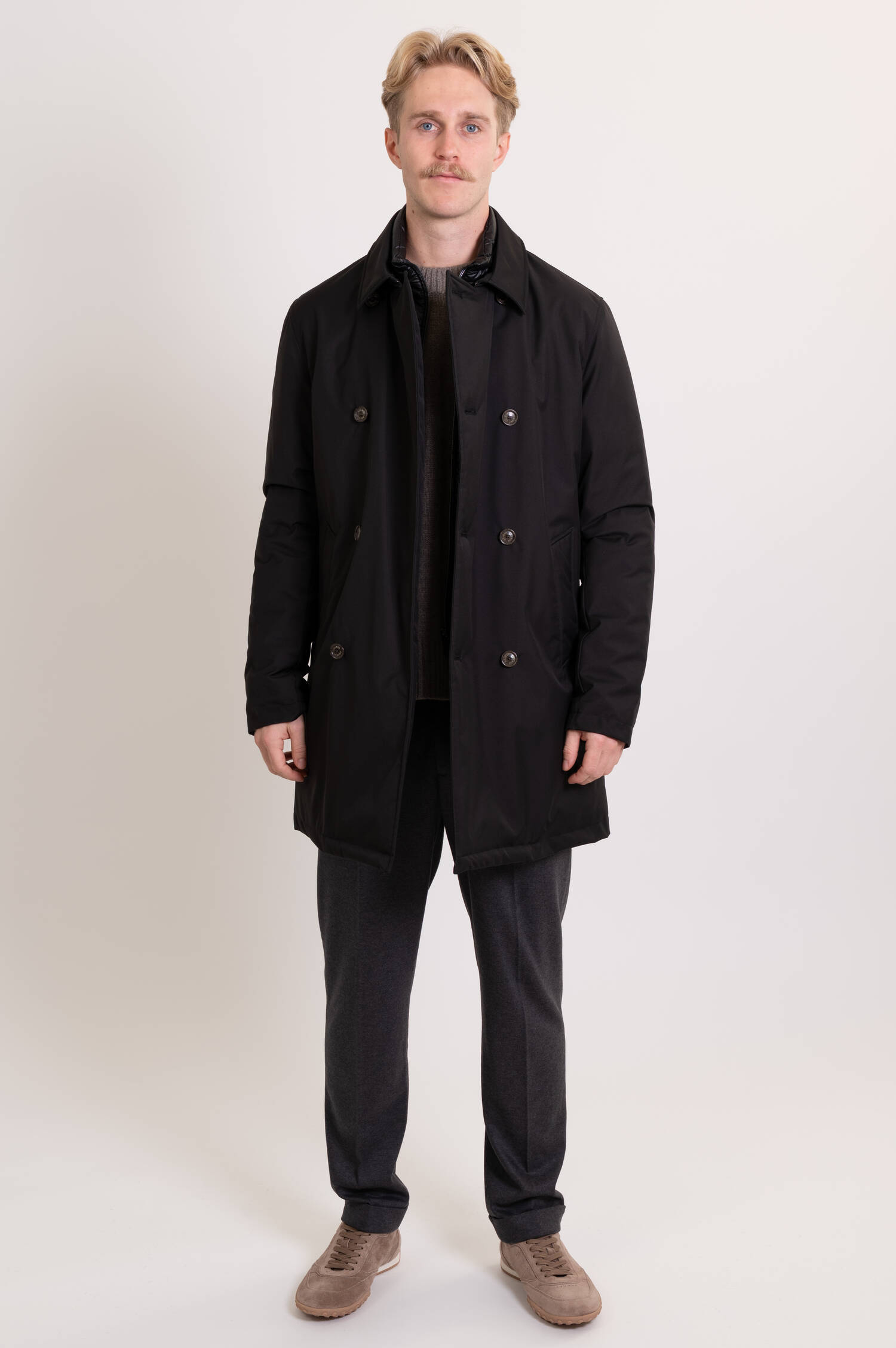 Doppelreiher PArka NEW YORK in Schwarz Doppelreiher PArka NEW YORK in Schwarz