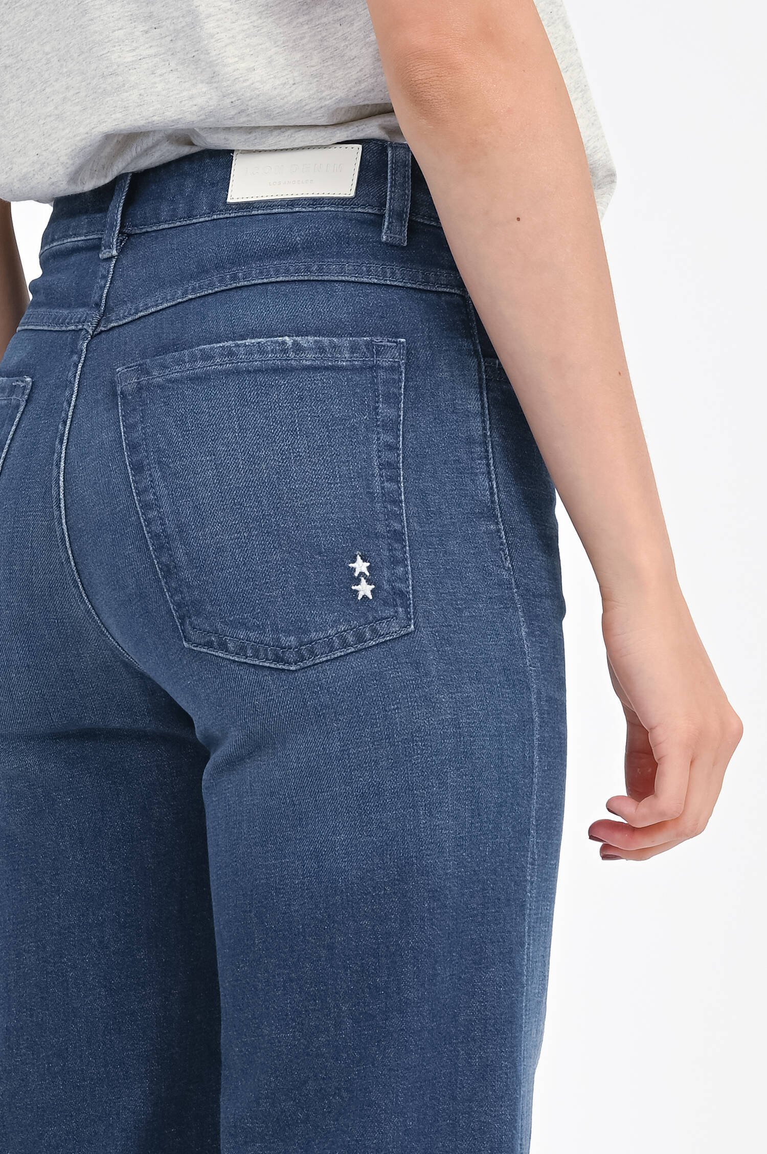 Weite Jeans ANGIE in Dunkelblau