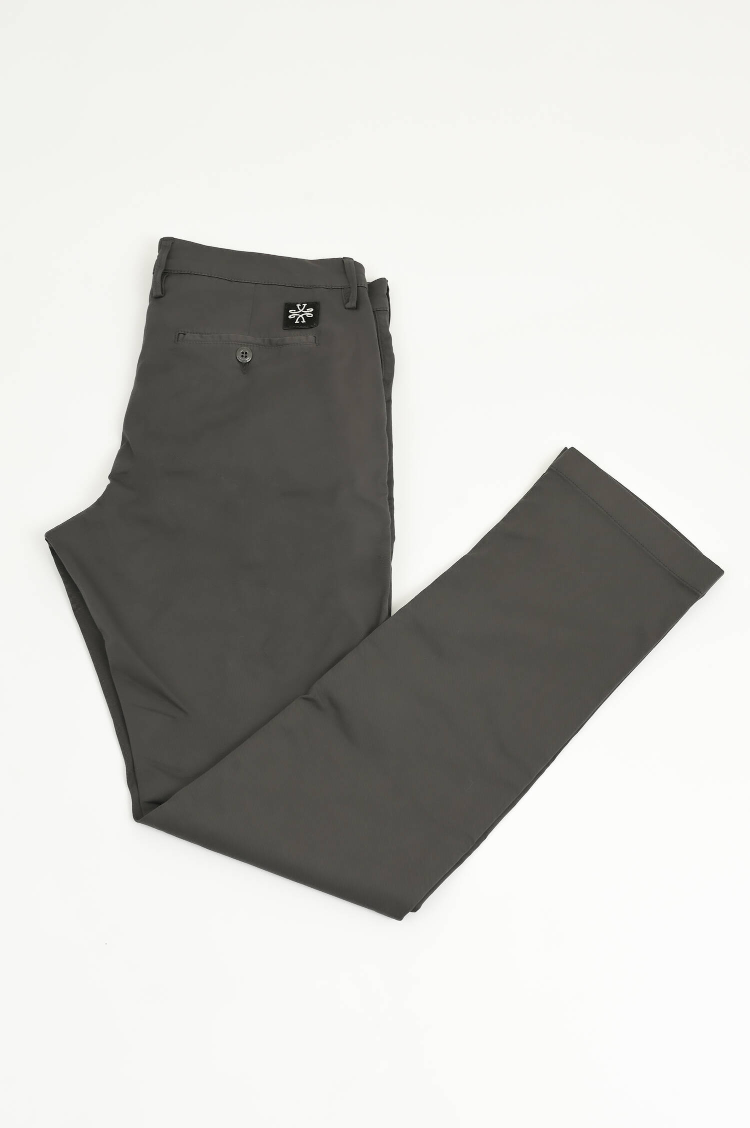  Slim Fit Chino BOBBY in Graubraun