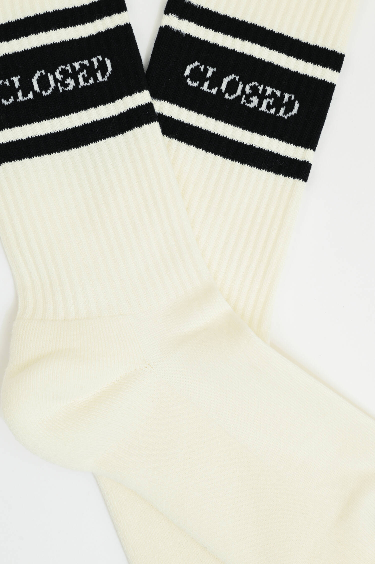 Socken aus Baumwoll-Mix in Ivory/Schwarz Socken aus Baumwoll-Mix in Ivory/Schwarz