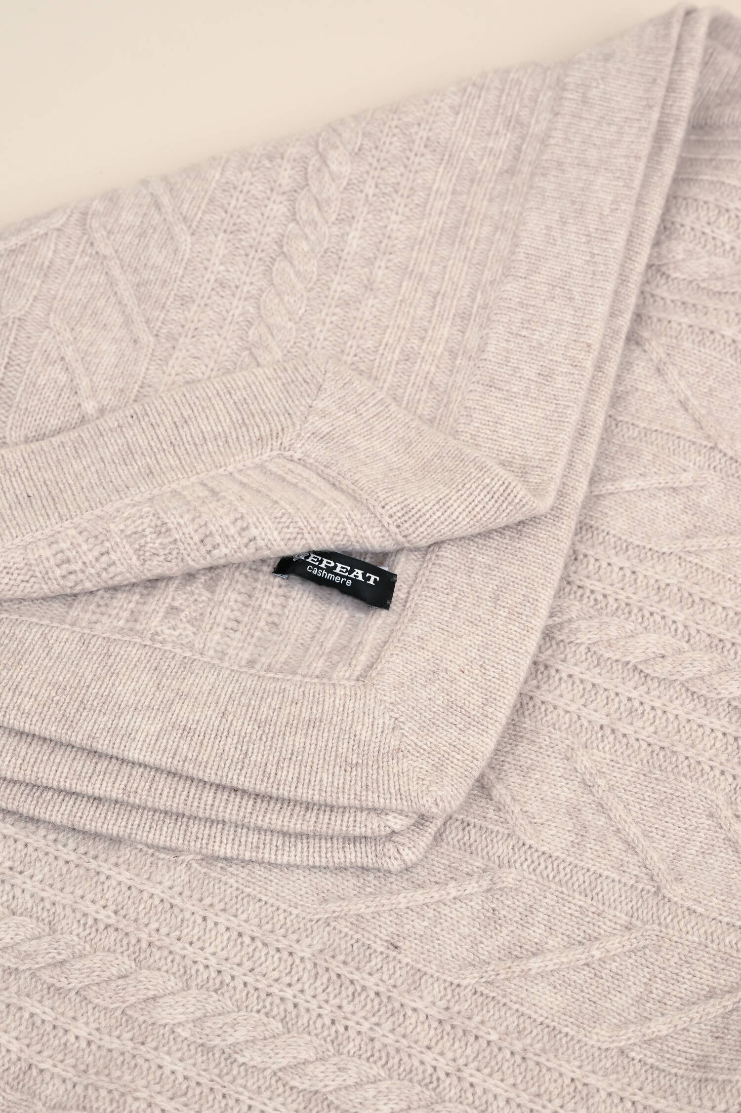 Cashmere Plaid in Beige