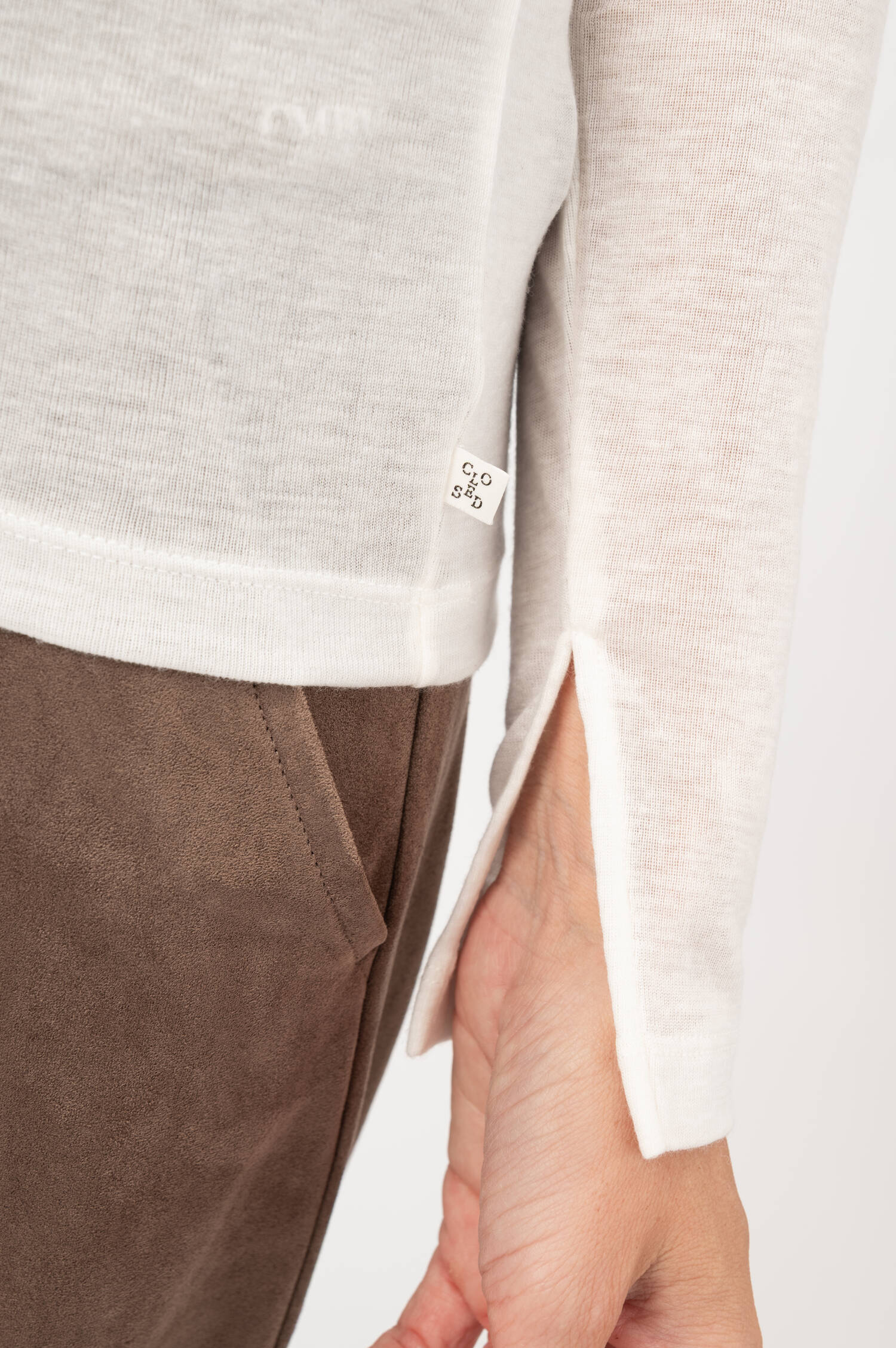 Longsleeve in Natur Longsleeve in Natur