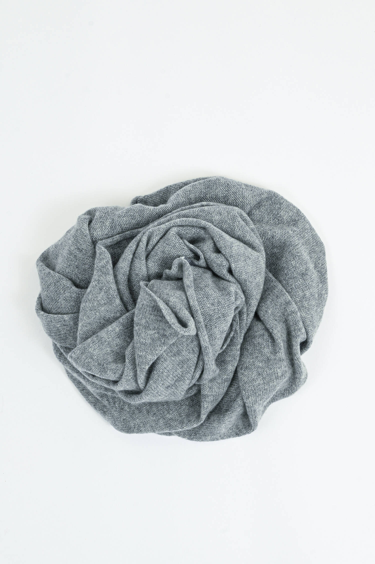 Cashmere-Schal in Grau 