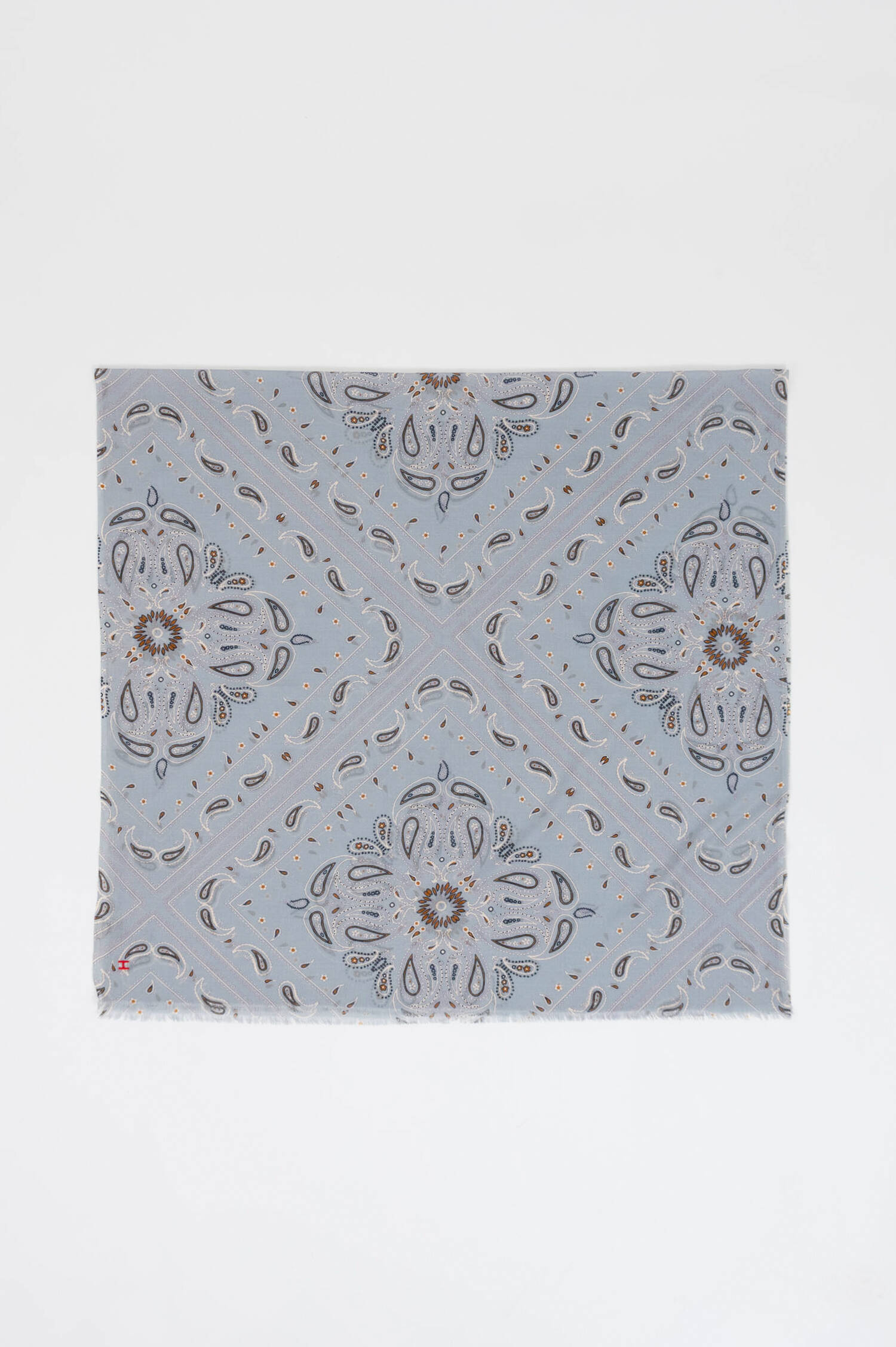 Gemustertes Tuch SARONG BANDANAS in Hellblau