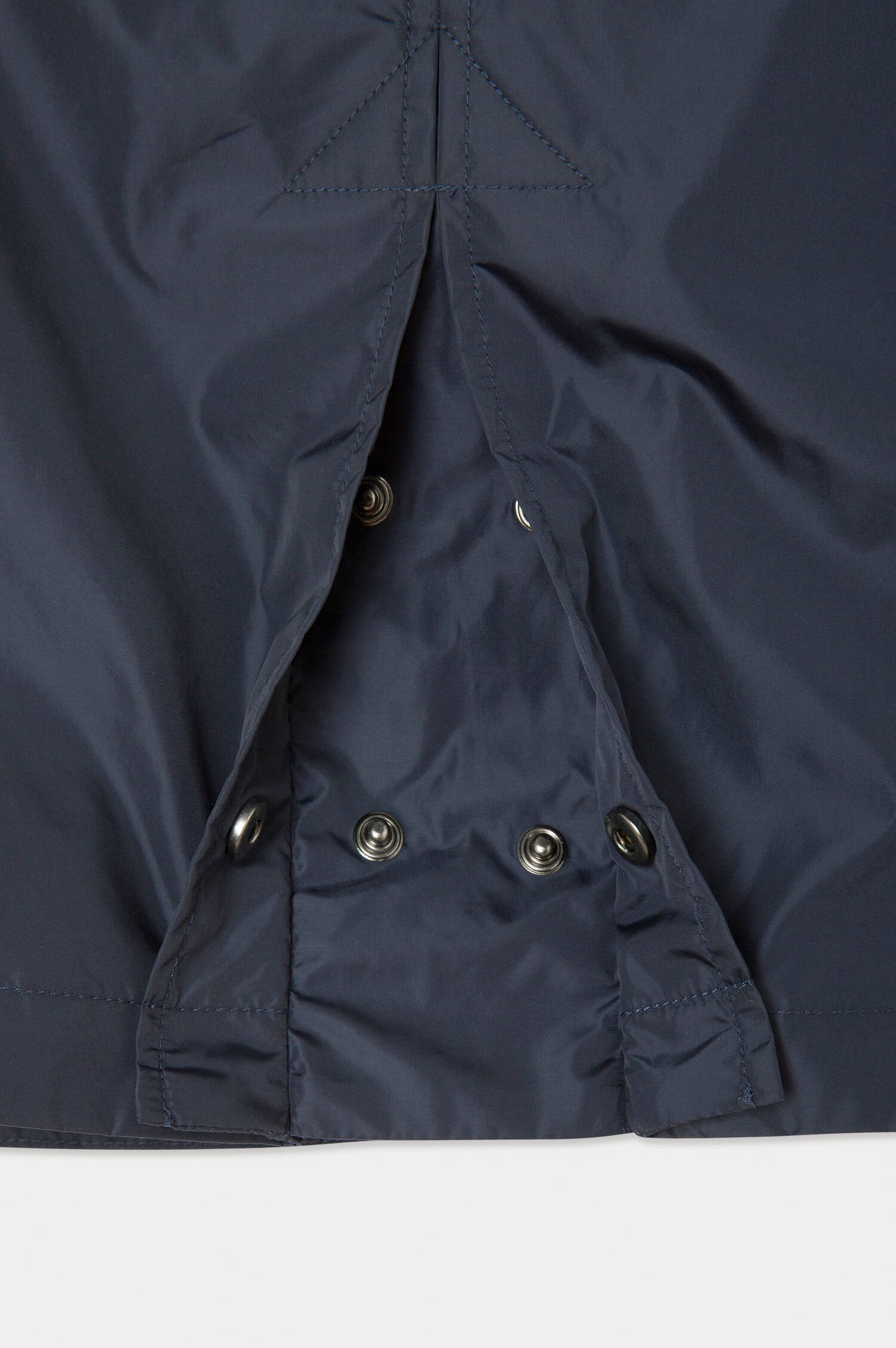 Jacke mit doppelten Kragen in Navy