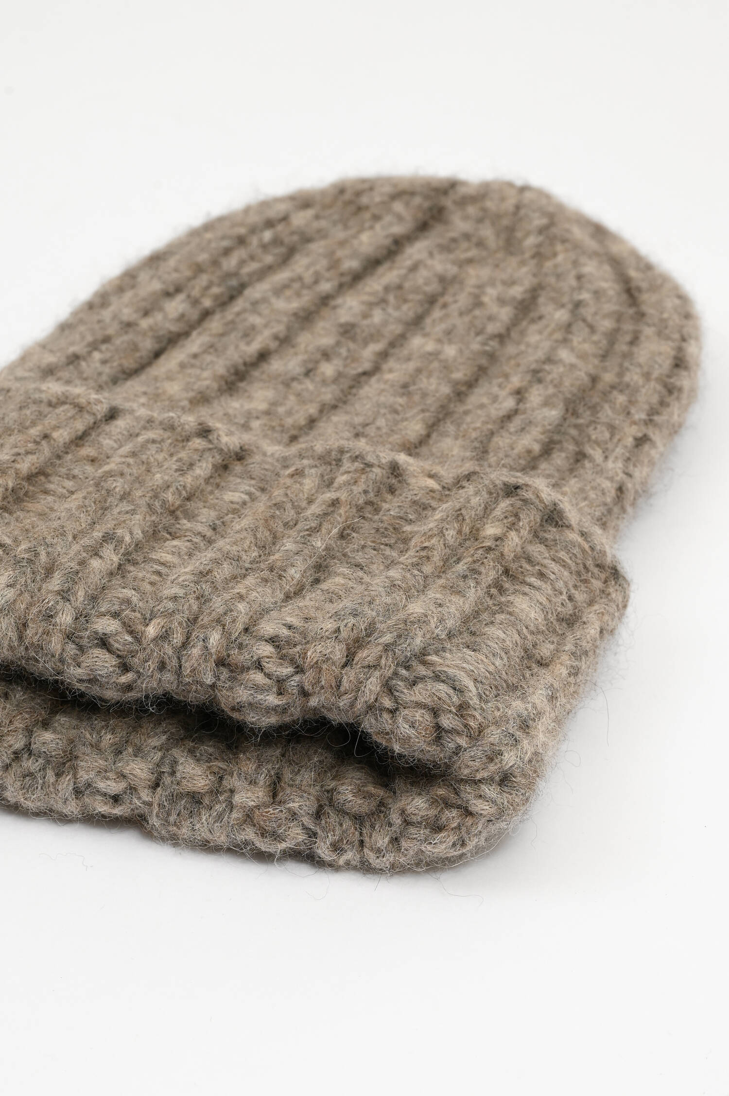 Mütze aus Wollmix in Grau Mütze aus Wollmix in Grau