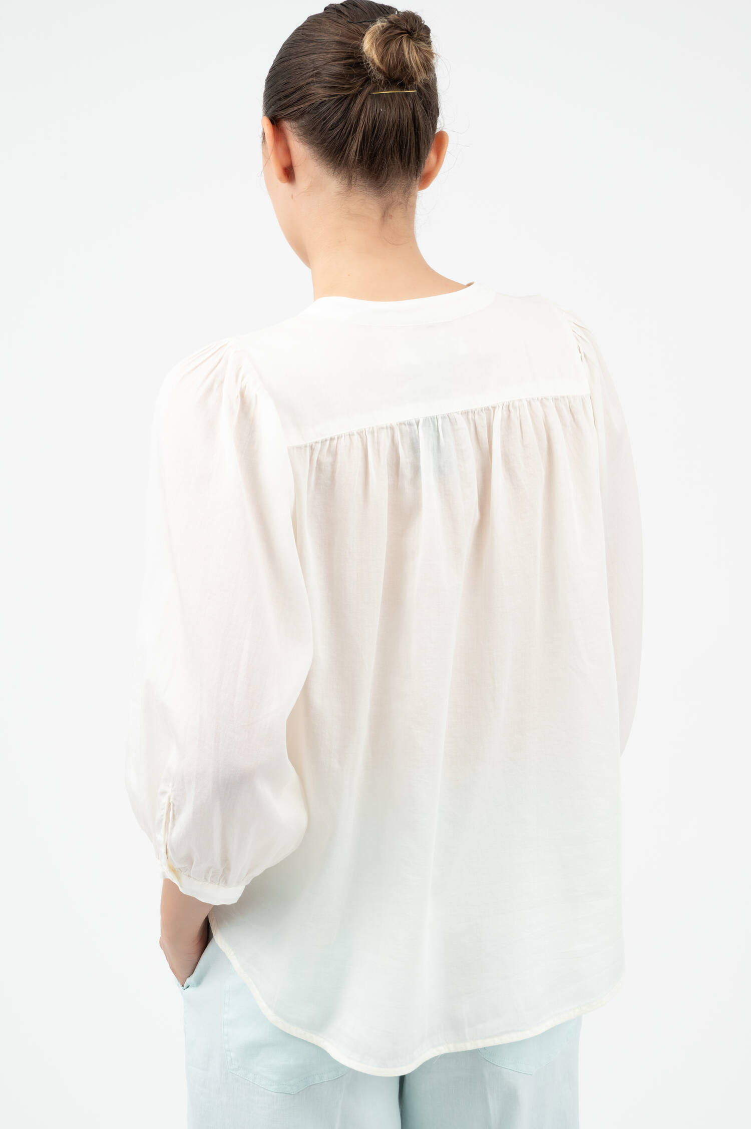 Bluse FAVIOLA in Weiß