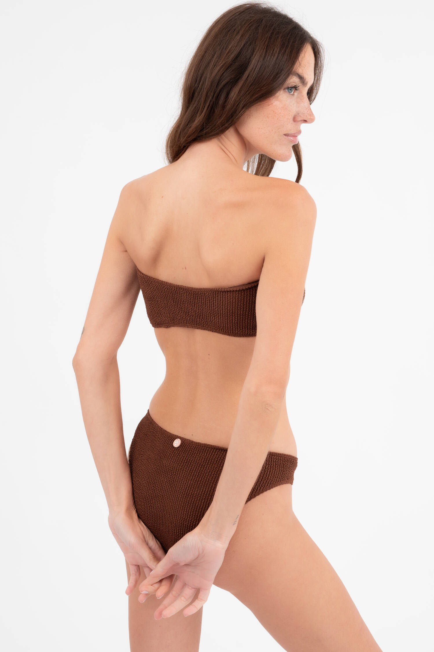 Bandeau Bikini Set LORY in Braun Bandeau Bikini Set LORY in Braun