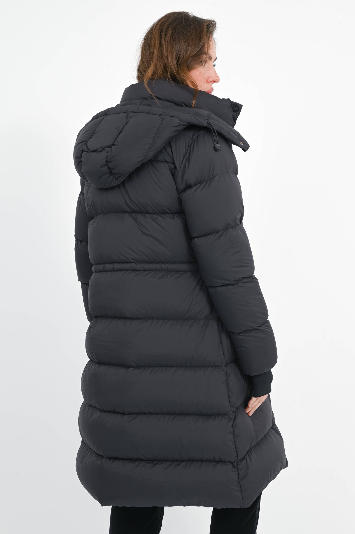 Steppmantel in Black Steppmantel in Black