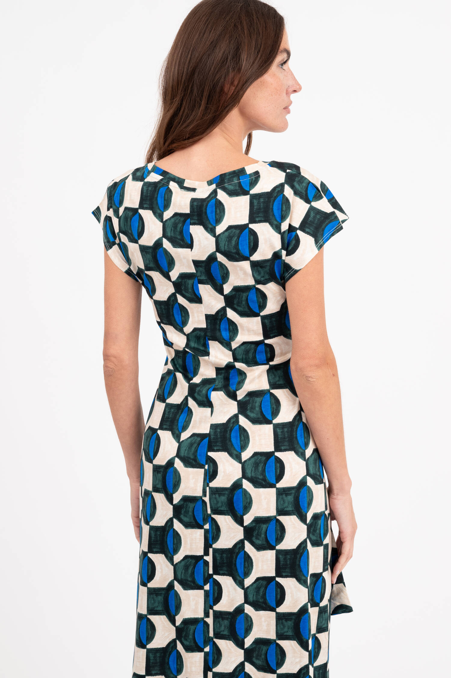 Jersey Kleid SAGGIO in Multicolor Jersey Kleid SAGGIO in Multicolor