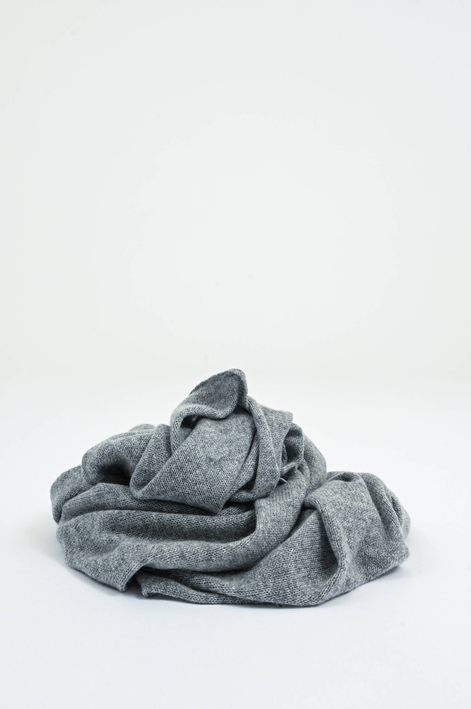 Cashmere-Schal in Grau 