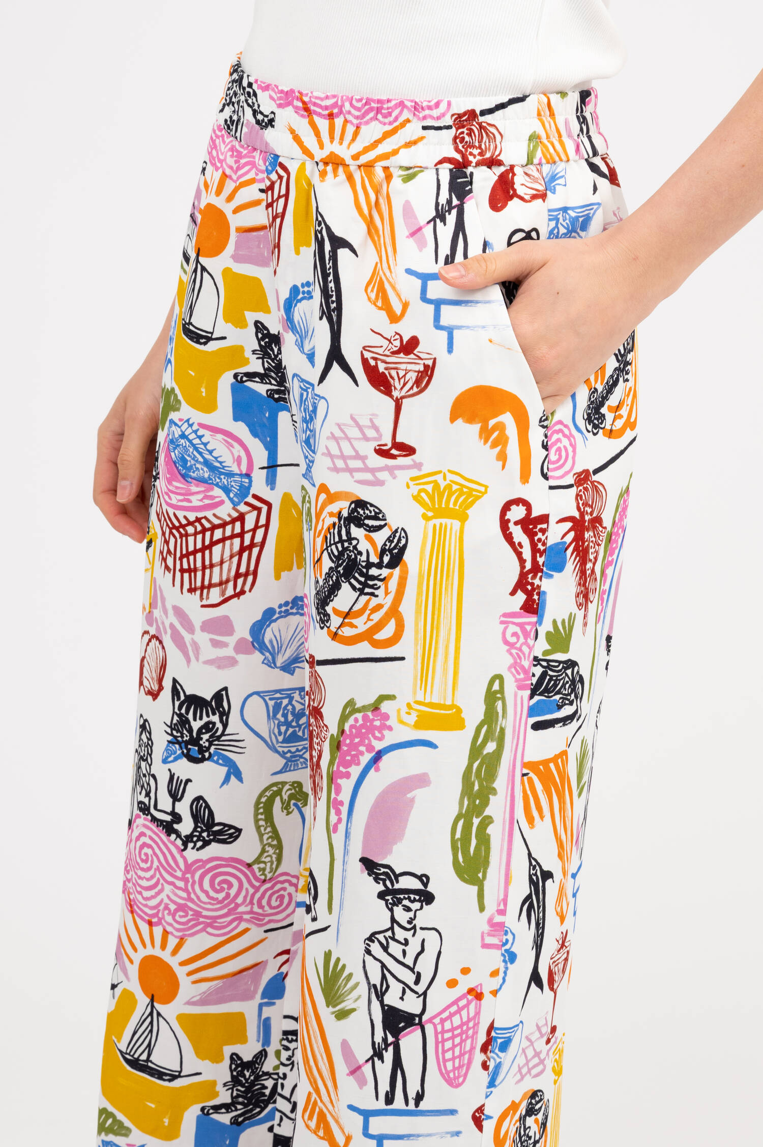 Schlupfhose WINONA in Multicolor