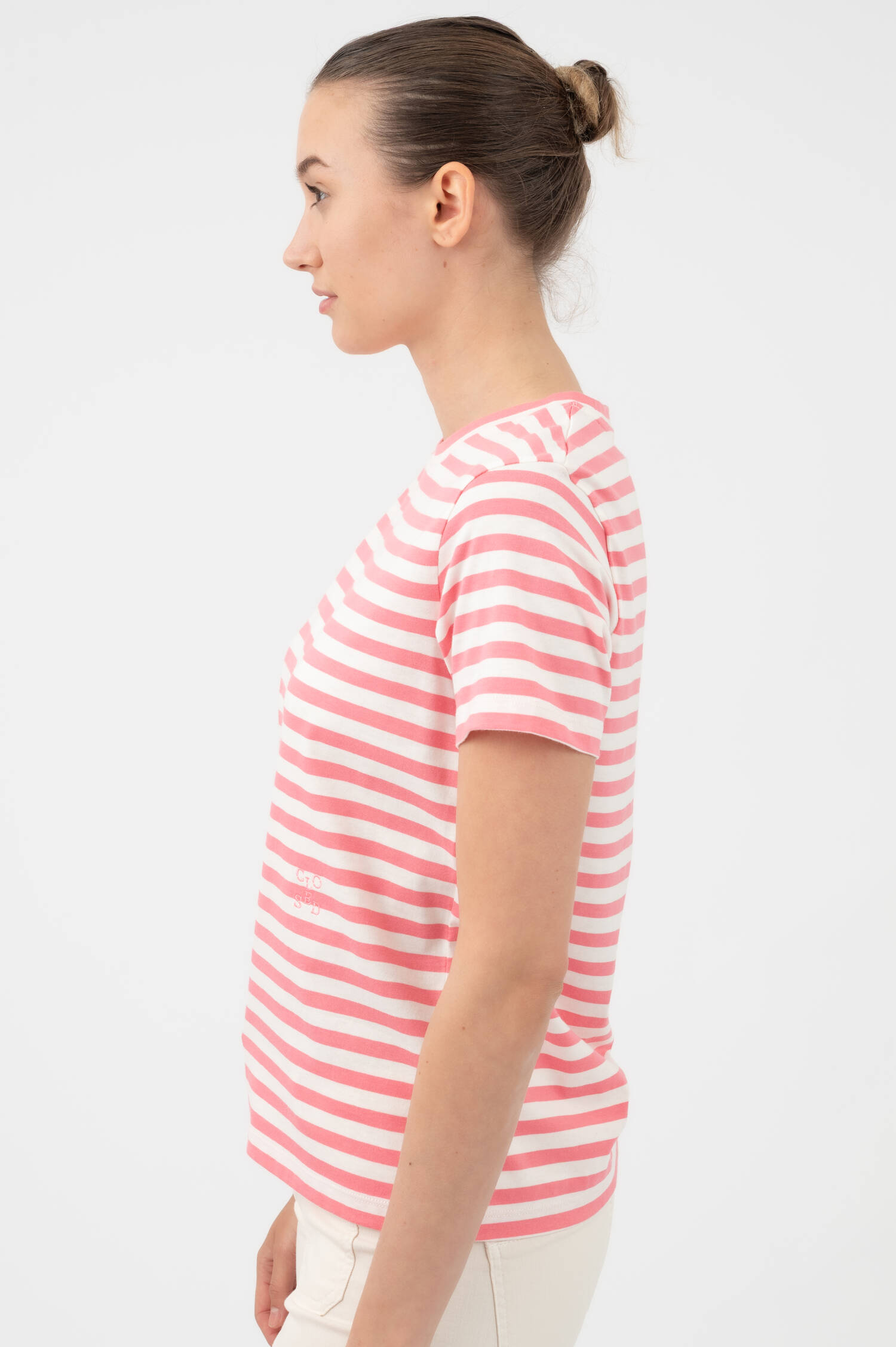 Basic Ringel T-Shirt in Peonypink Basic Ringel T-Shirt in Peonypink
