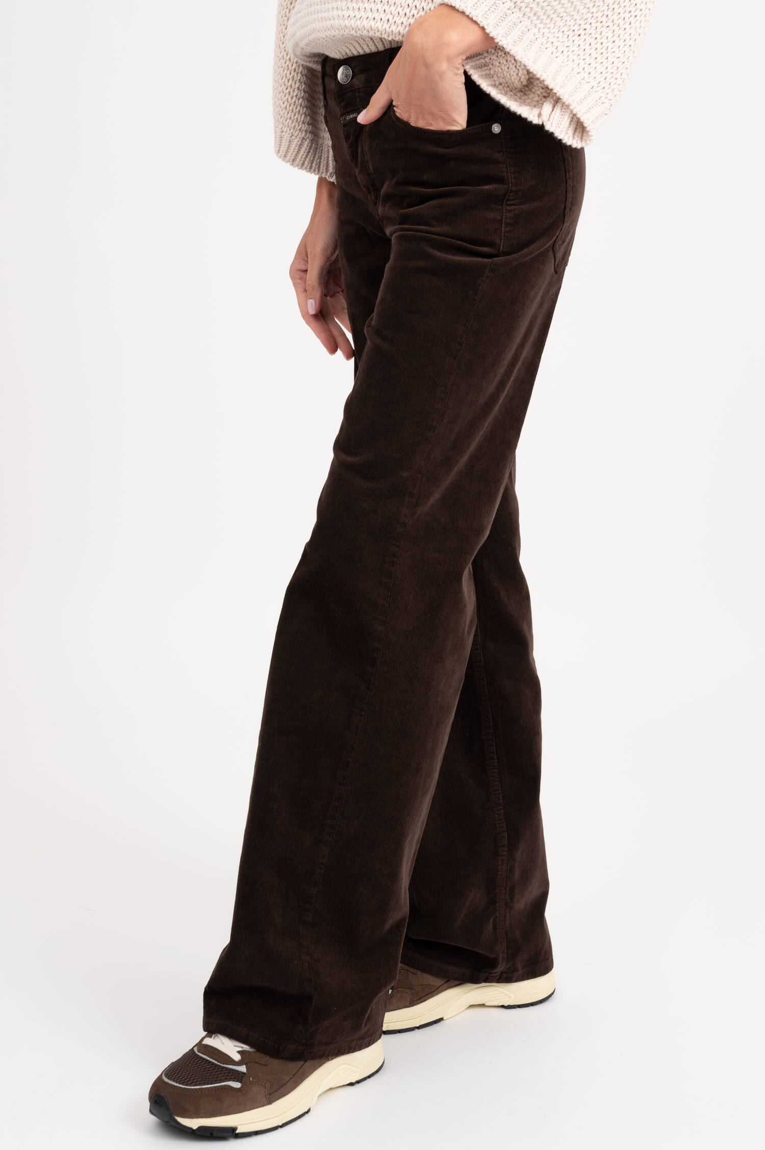 Cordhose GILIAN in Dunkelbraun Cordhose GILIAN in Dunkelbraun
