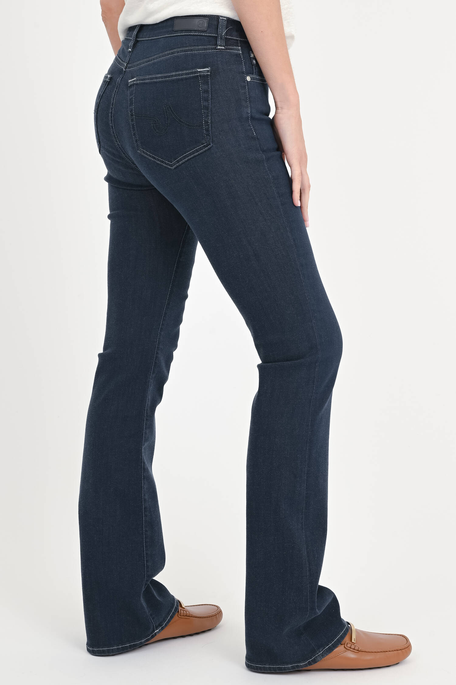 Bootcut Jeans LEGGING in Dunkelblau Bootcut Jeans LEGGING in Dunkelblau