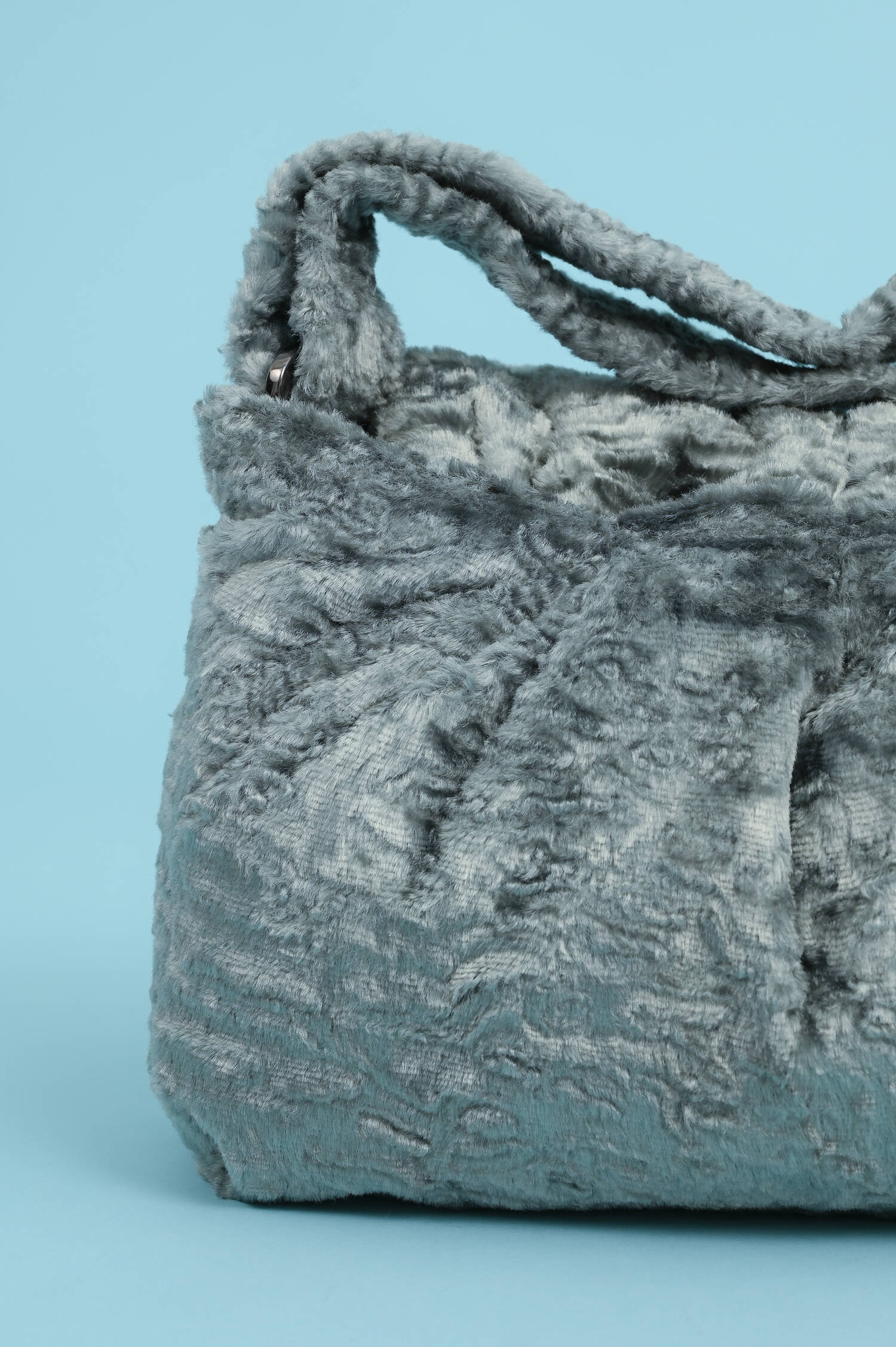 Tasche TEXTURED LUXE in Mintgrün