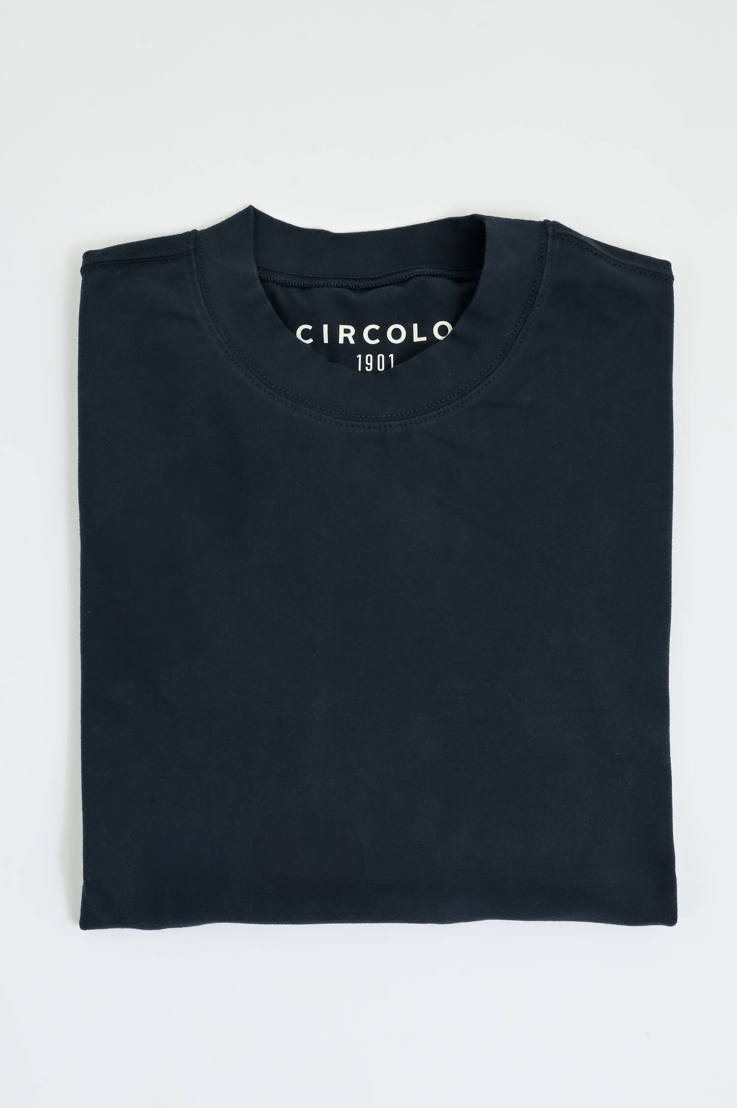 Loose Fit Langarm-Shirt in Navy