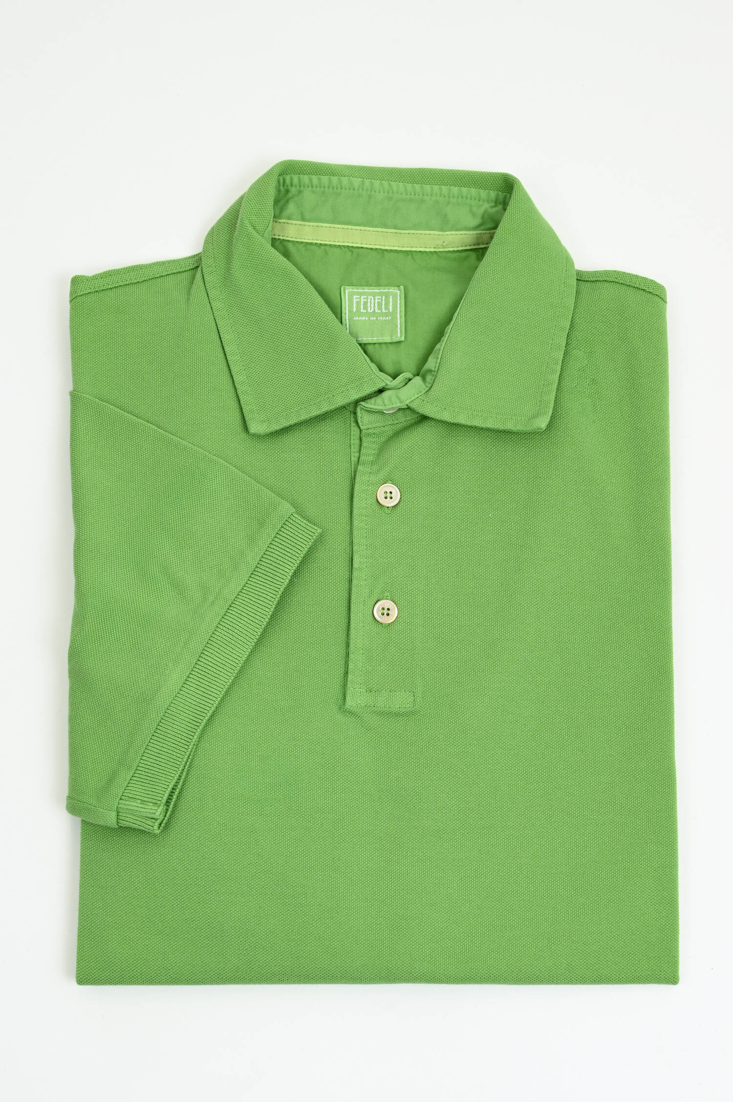  Polo-Shirt in Bright Green