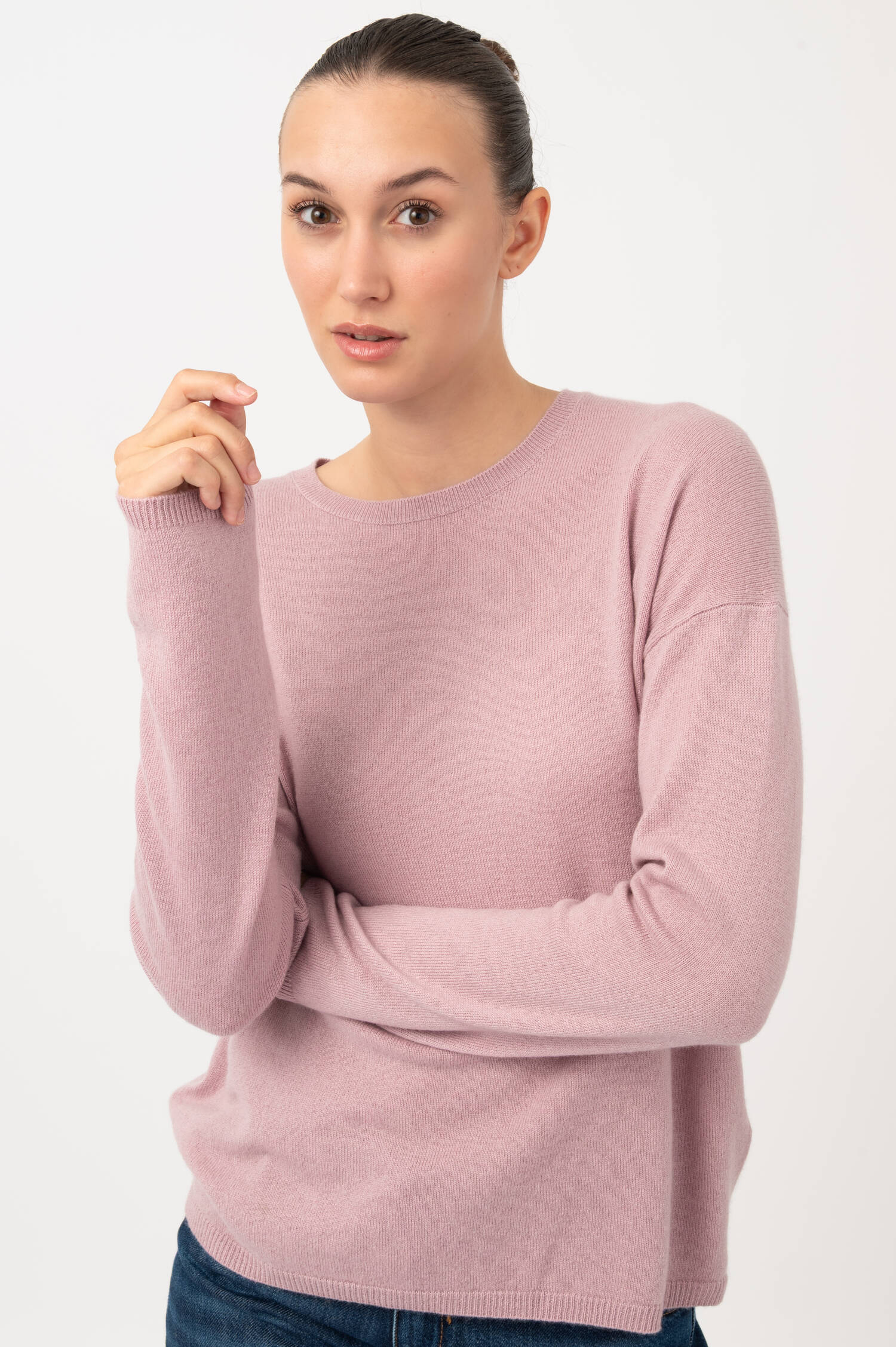 Cashmere Pullover in Lavendel Cashmere Pullover in Lavendel