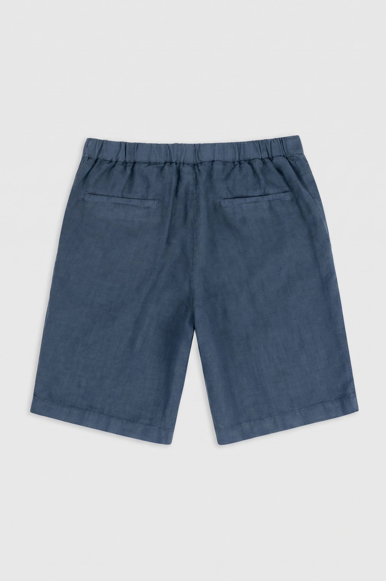 Leinen Bermuda in Navy Leinen Bermuda in Navy