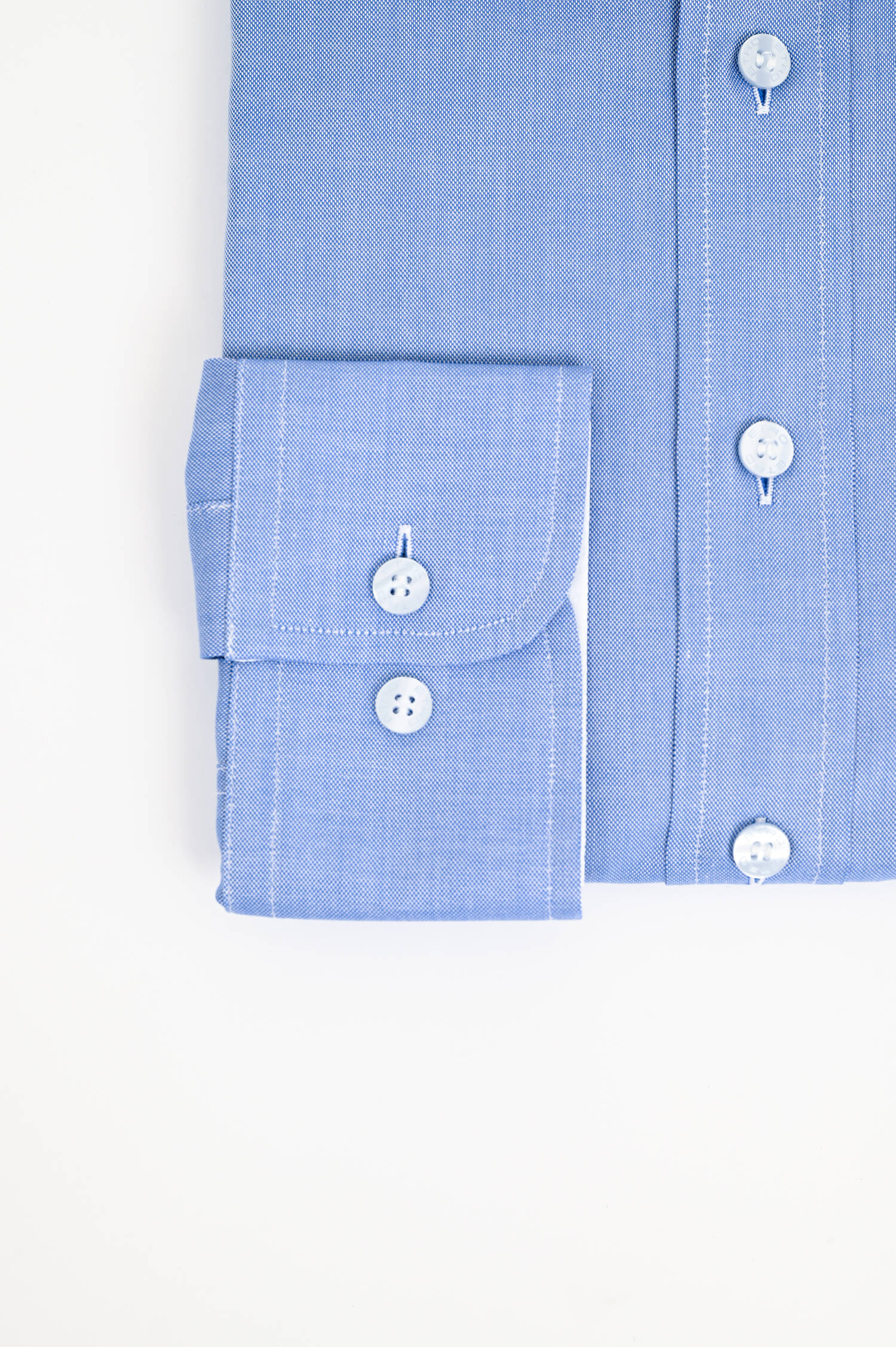 Hemd aus Baumwolle in Mittelblau