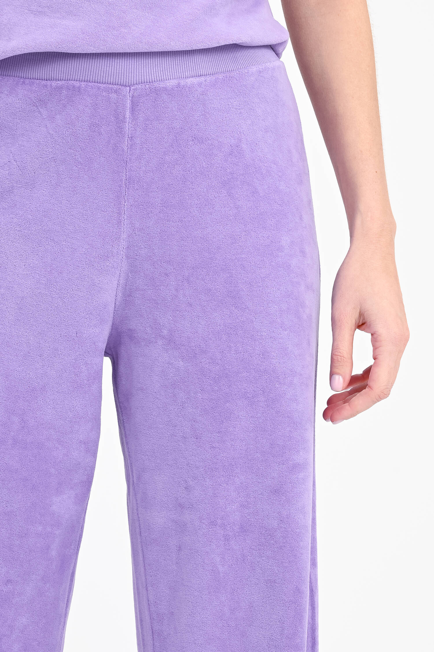 Frottee-Sweatpants PERRY in Lavendel