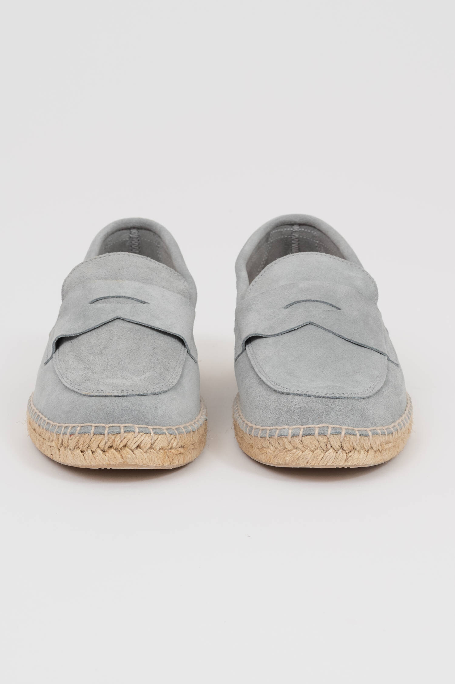 Mokassin SERRAJE mit Pennysteg in Blaugrau