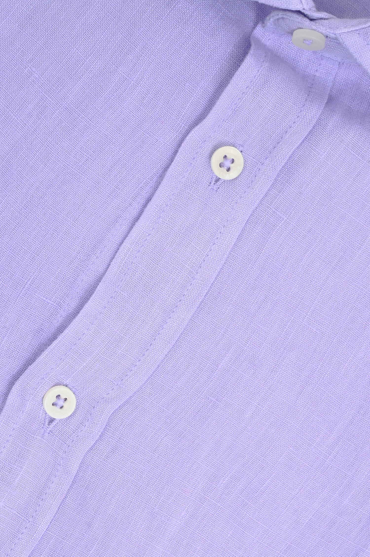 Leinenhemd in Flieder