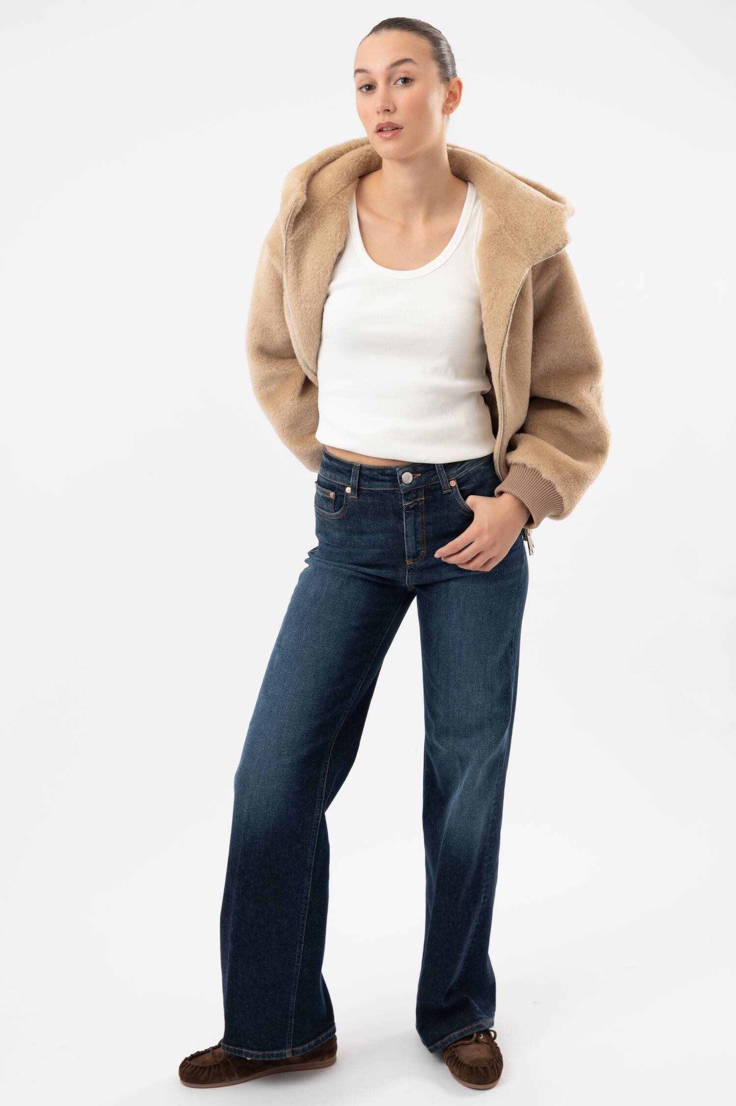 Jeans in blau