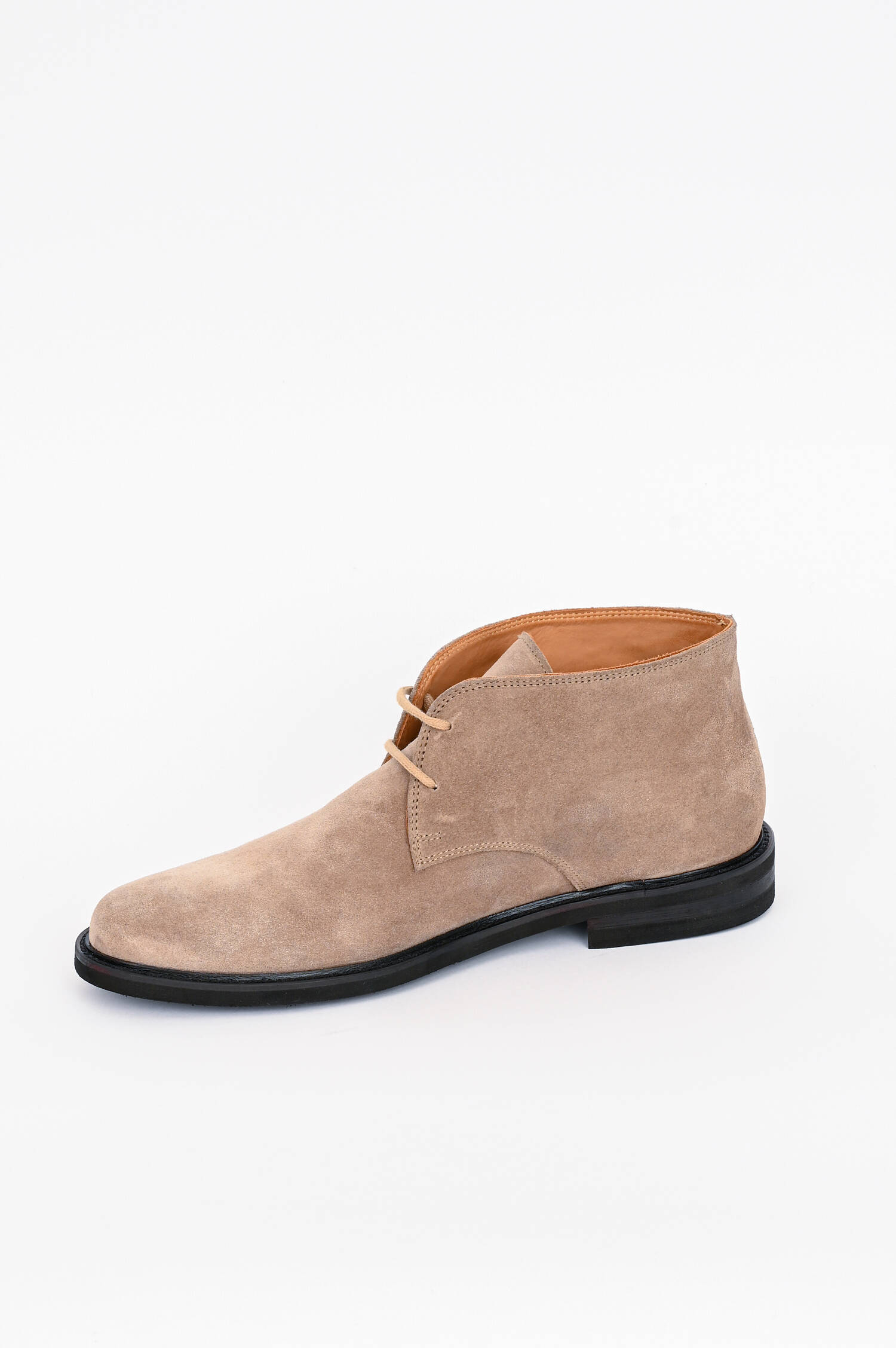 Stiefelette mit Schnürung in Sand